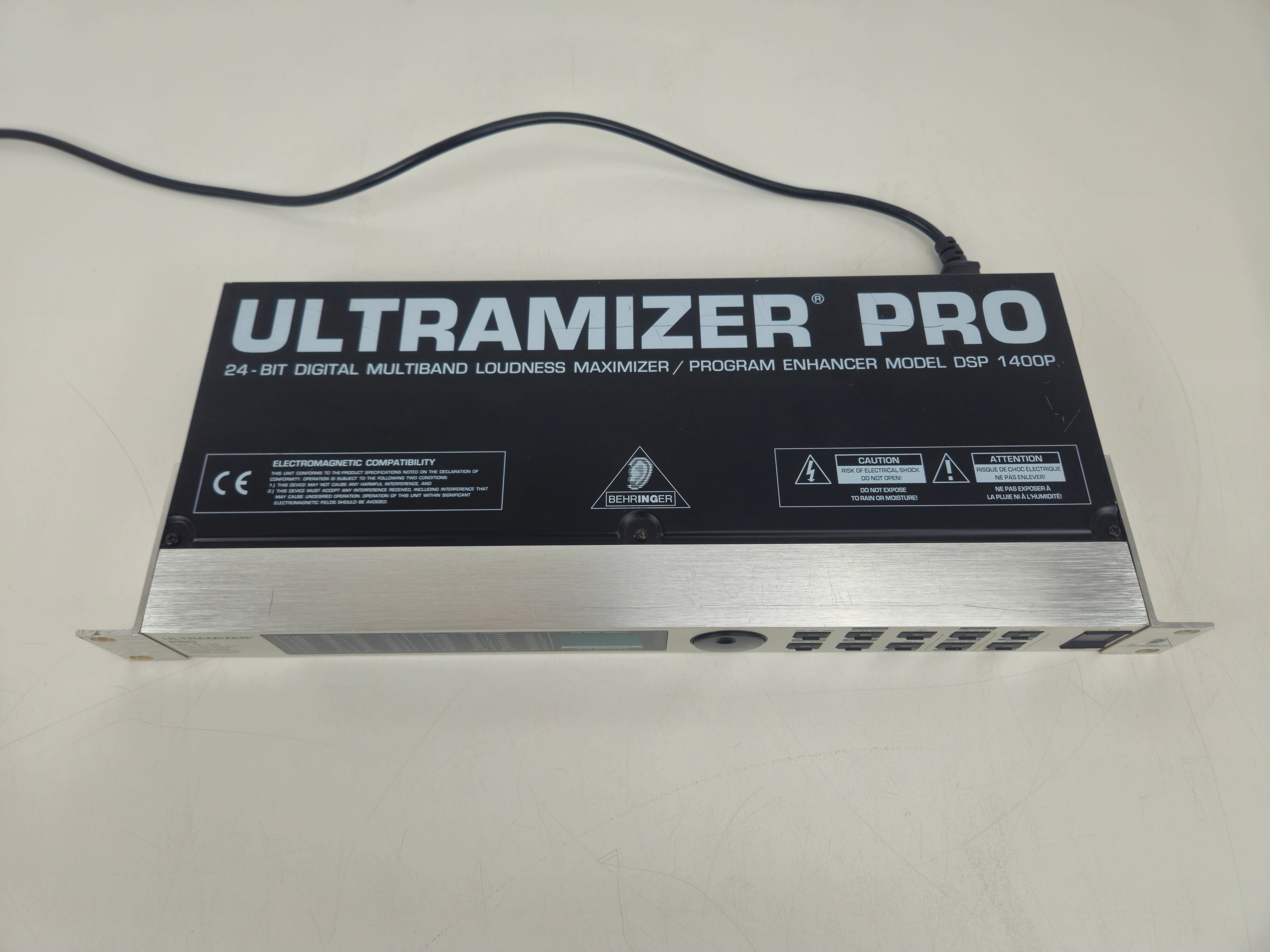 Behringer - DSP 1400P - Digital 2-Channel 2-Band Loudness Maximizer/Program Enhancer