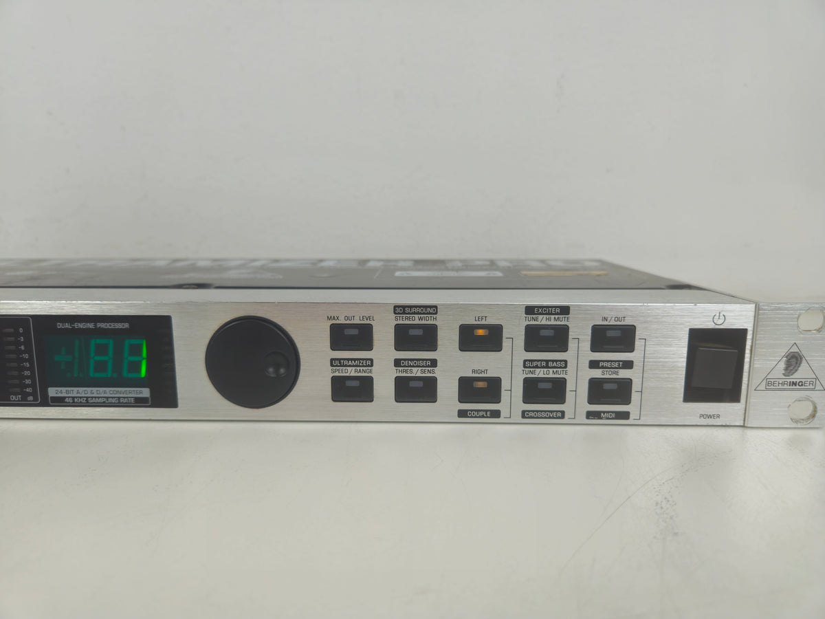 Behringer - DSP 1424P - 24-Bit Digital Multiband Loudness Maximizer/Program Enhancer