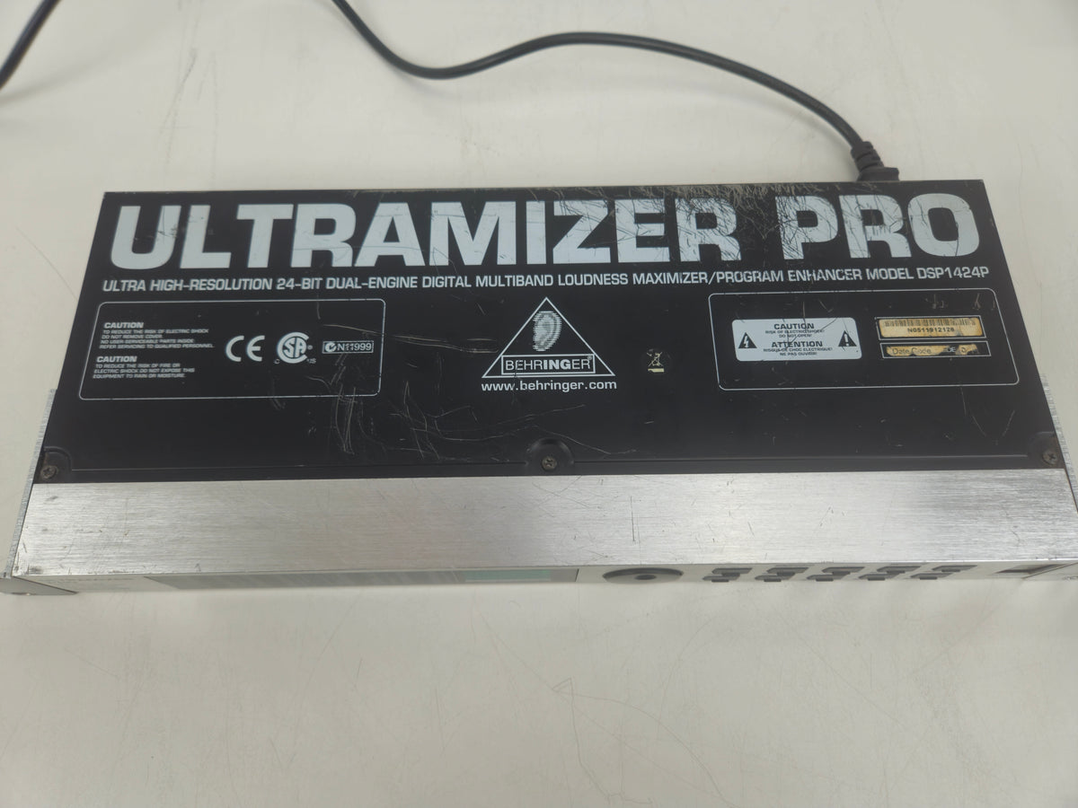 Behringer - DSP 1424P - 24-Bit Digital Multiband Loudness Maximizer/Program Enhancer