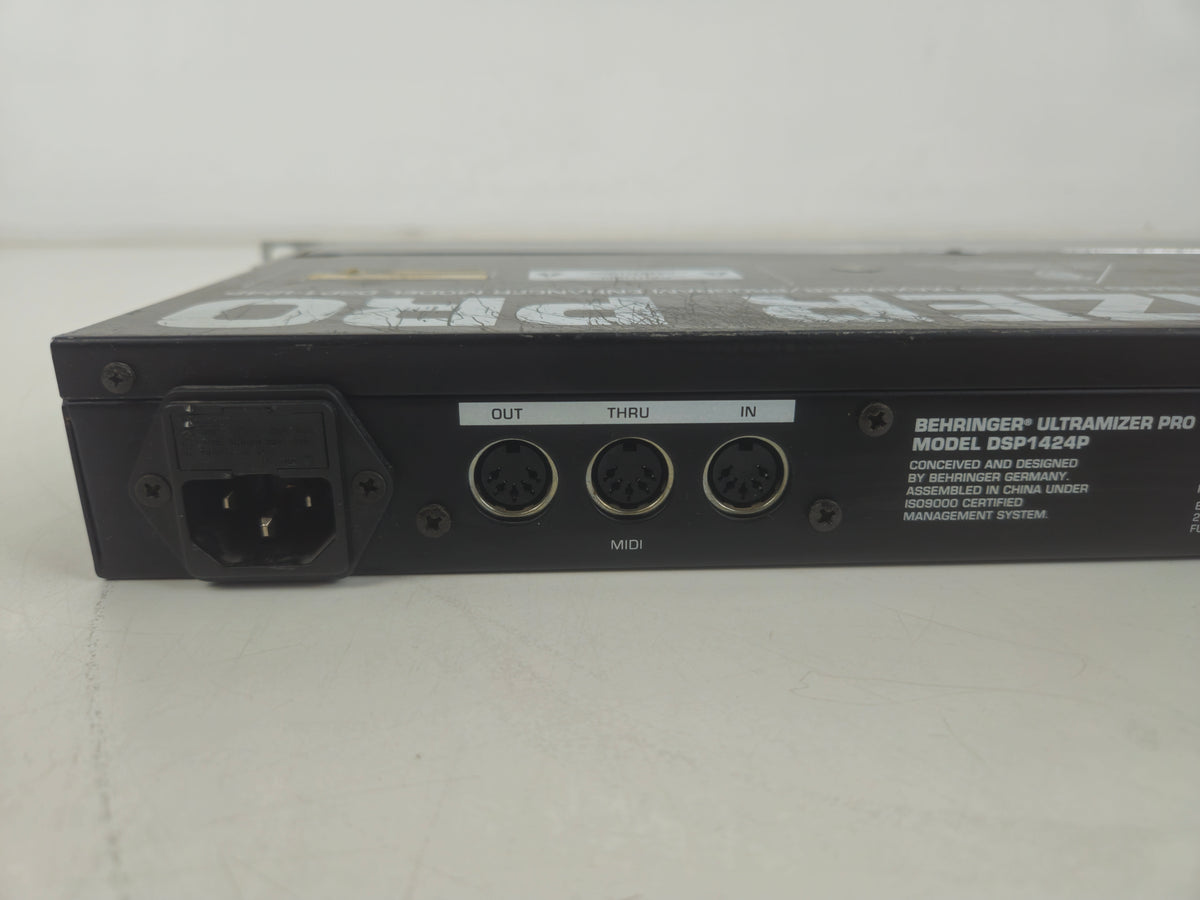 Behringer - DSP 1424P - 24-Bit Digital Multiband Loudness Maximizer/Program Enhancer