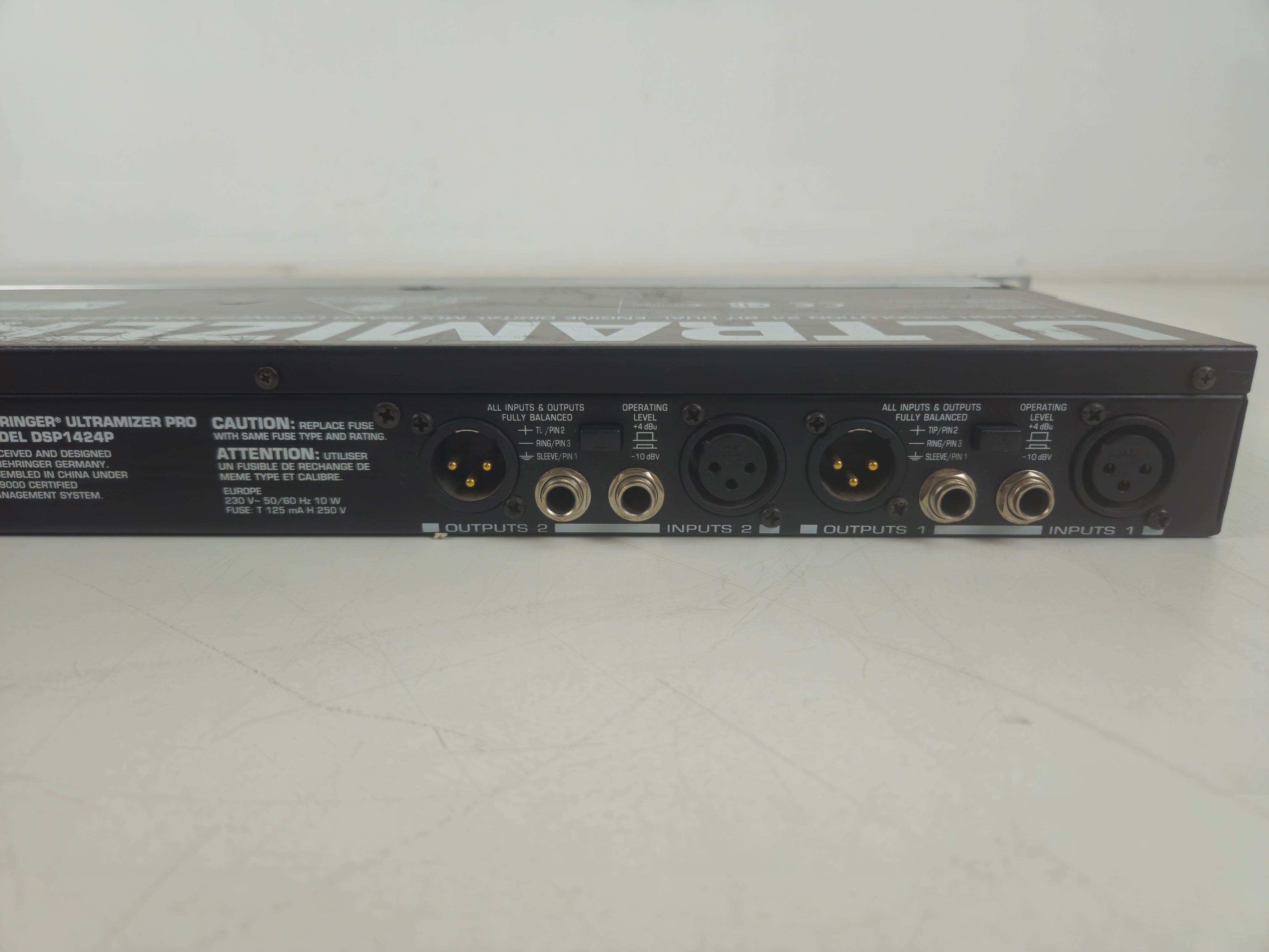 Behringer - DSP 1424P - 24-Bit Digital Multiband Loudness Maximizer/Program Enhancer