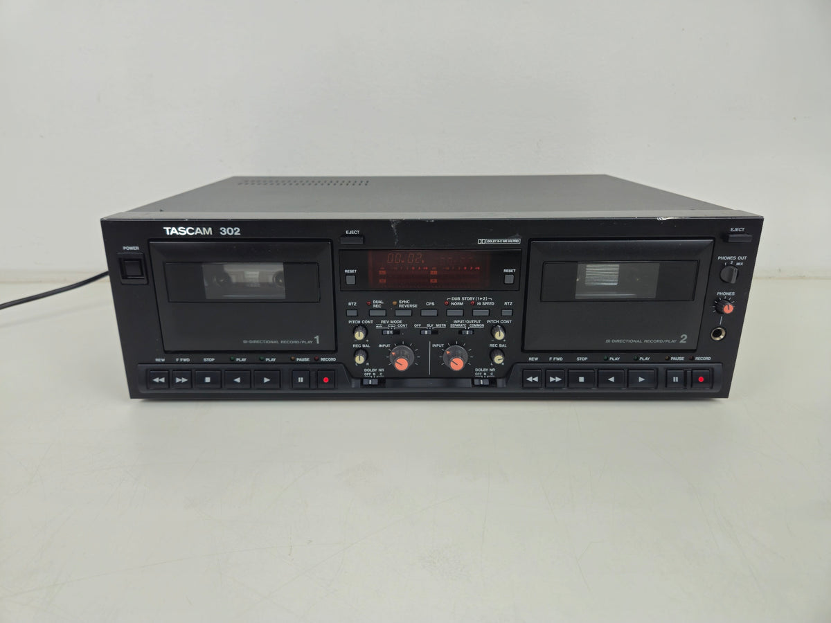 Tascam - 302 - Double Cassette Deck