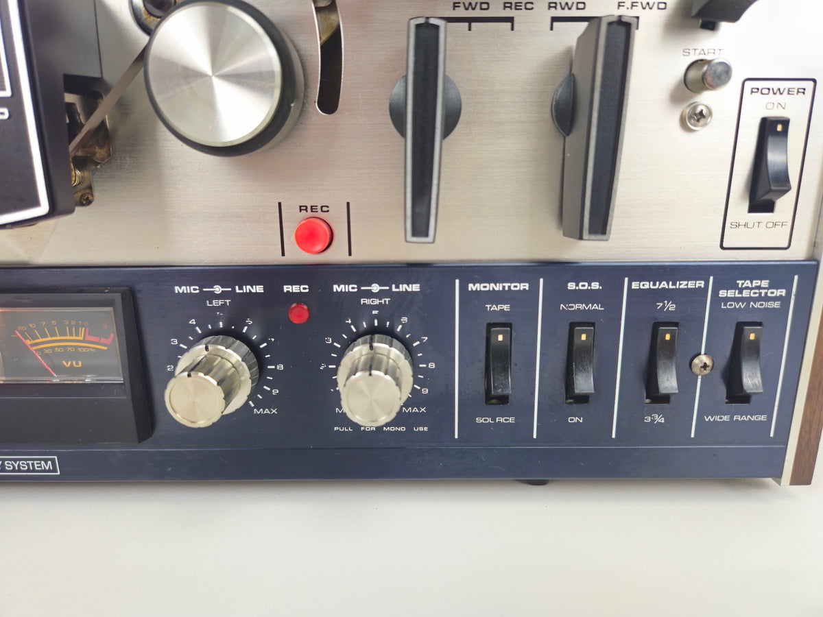 Akai - 4000 DS - Stereo Reel to Reel Tape Recorder - Dustcover