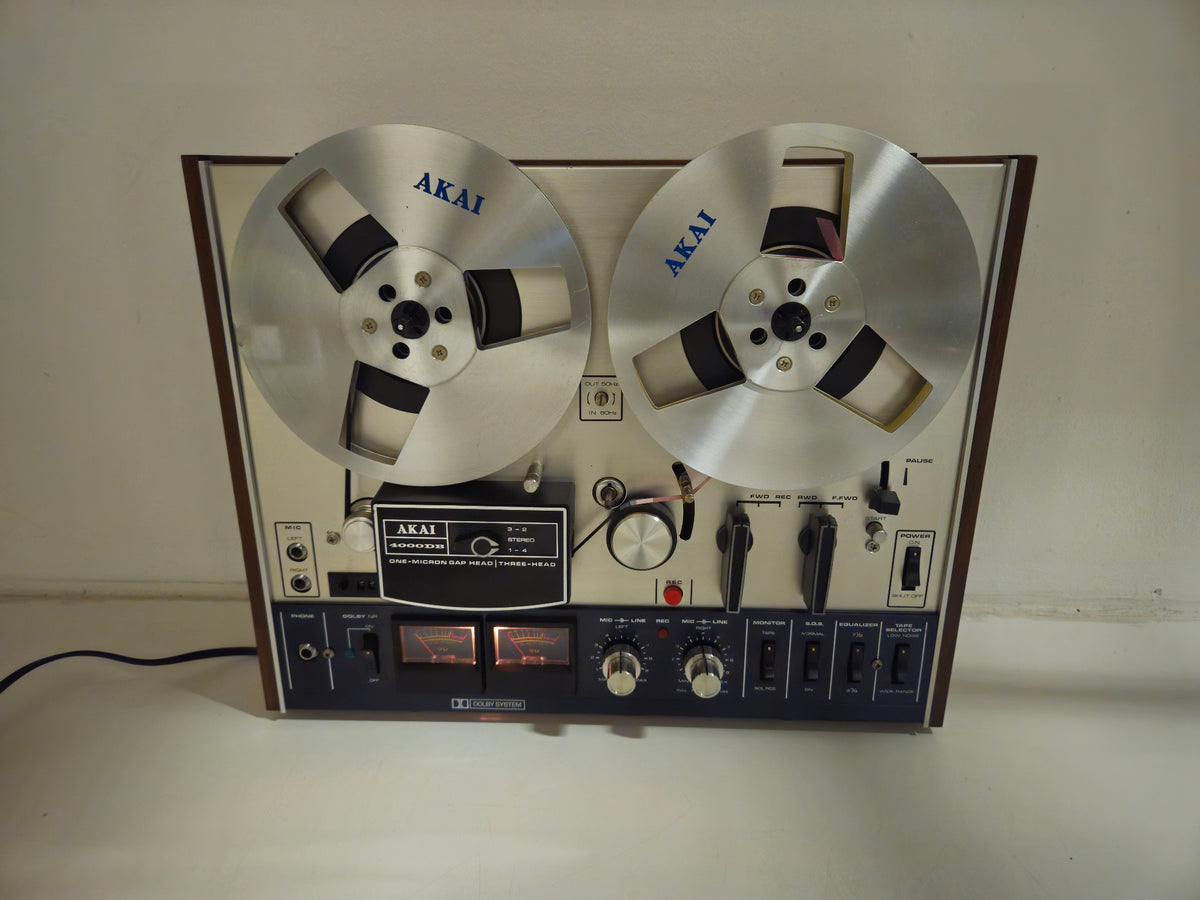 Akai - 4000 DS - Stereo Reel to Reel Tape Recorder - Dustcover