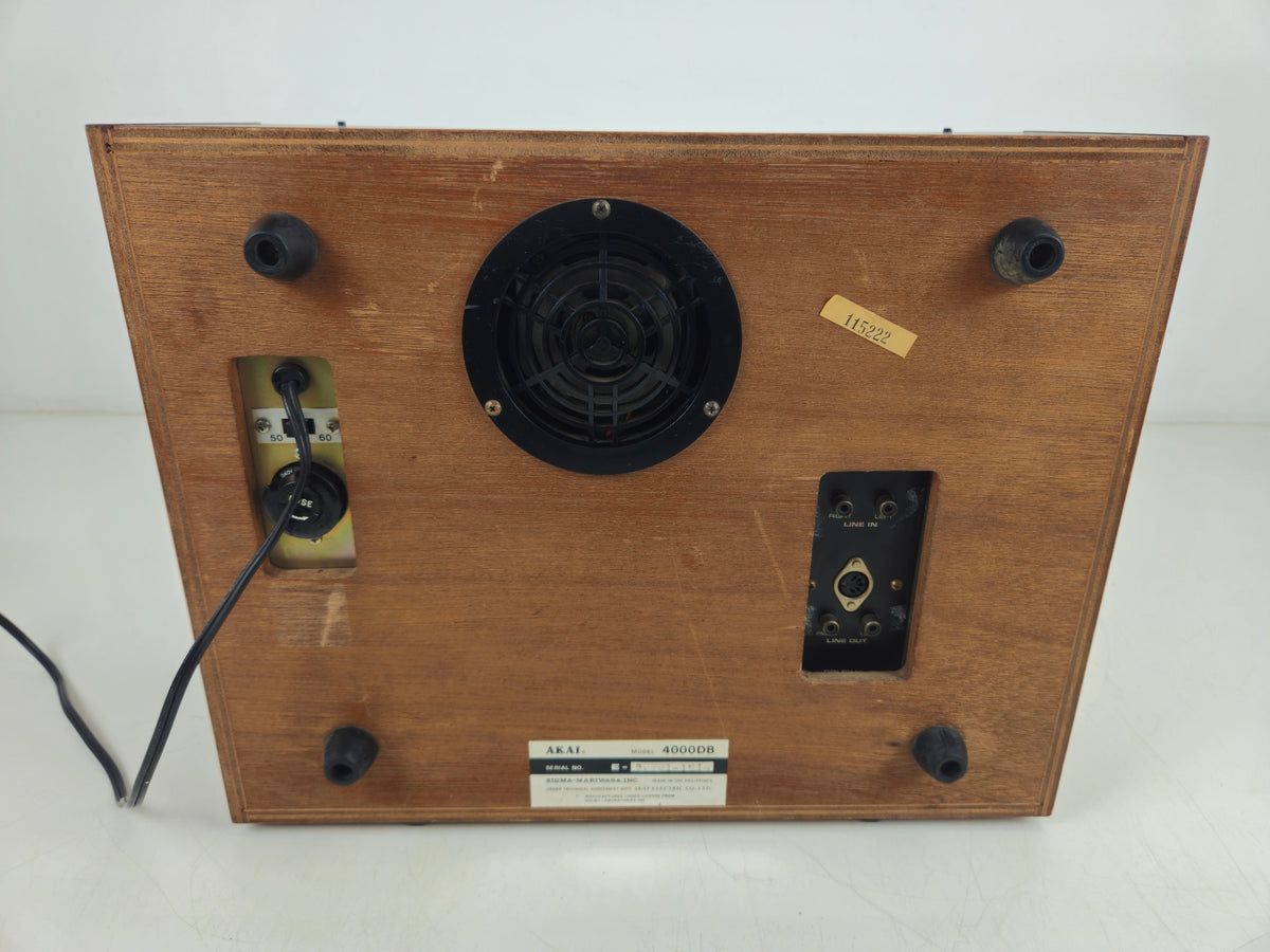 Akai - 4000 DS - Stereo Reel to Reel Tape Recorder - Dustcover