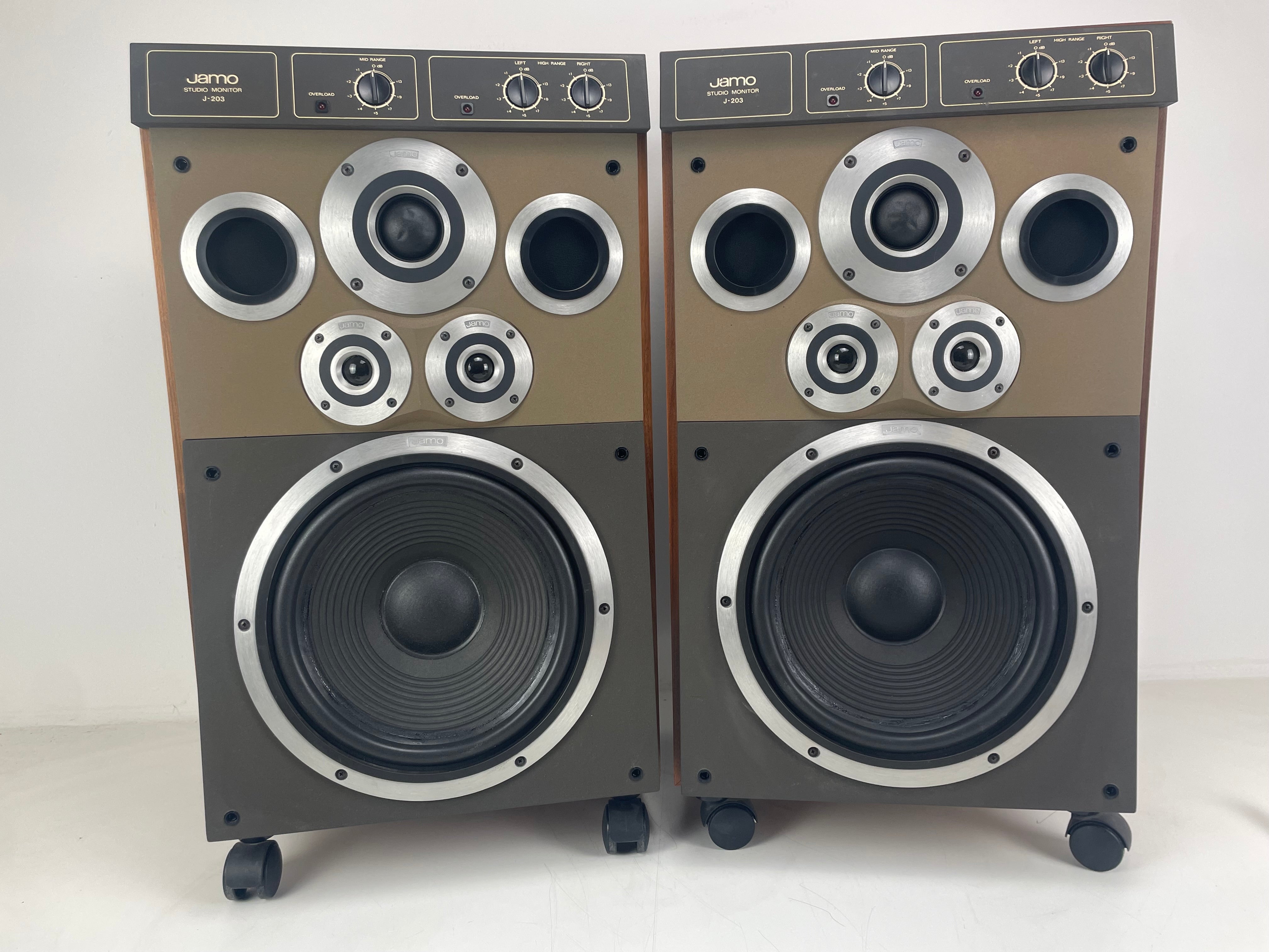 Jamo - J-203 - Floorstanding Speakers - Studio Monitor - Serviced (Re-foamed)