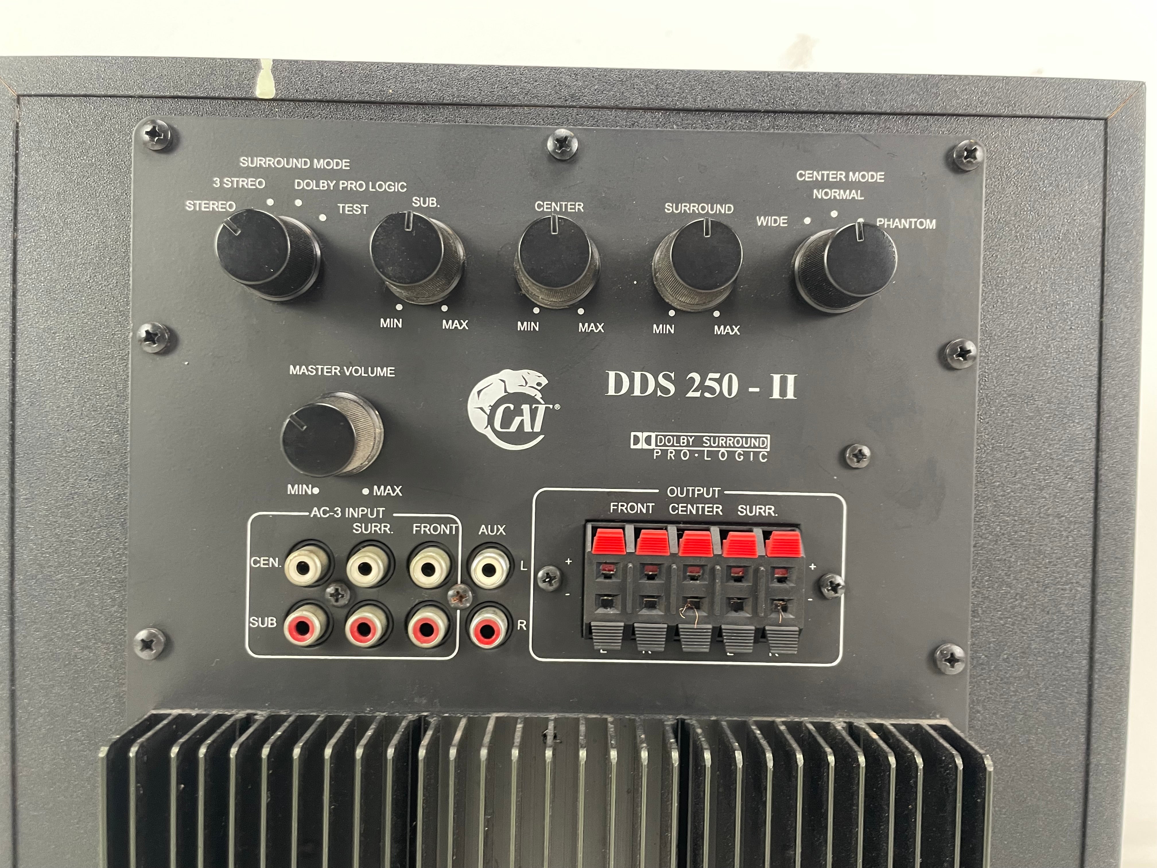 CAT - DDS 250 2 - Active Subwoofer