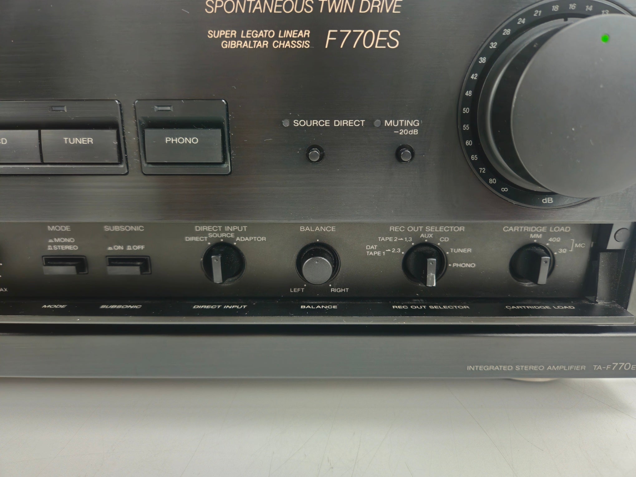 Sony - F770ES - Stereo Amplifier - ES-Series