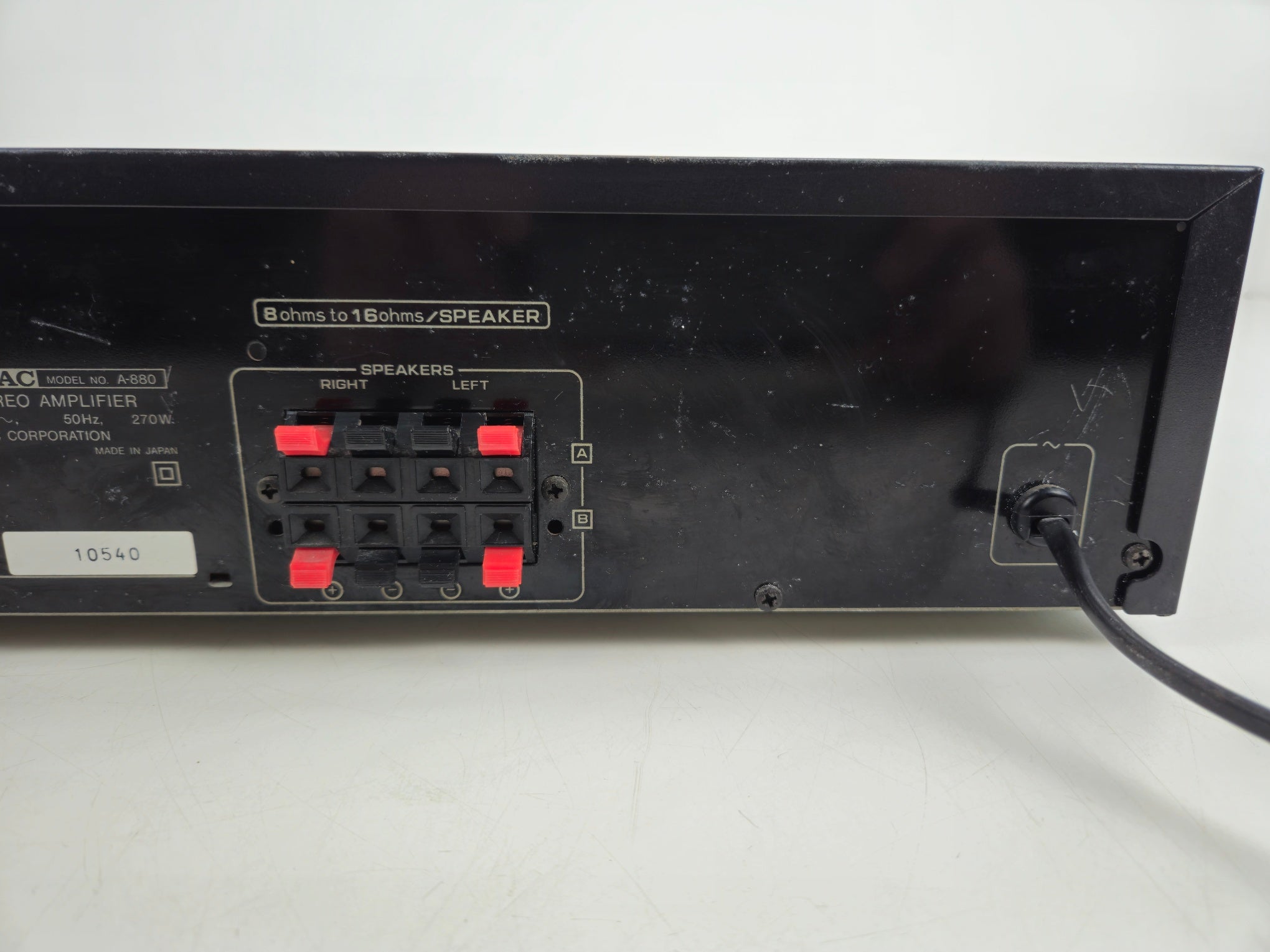 Teac - A-880 DC - Intergrated Stereo Amplifier