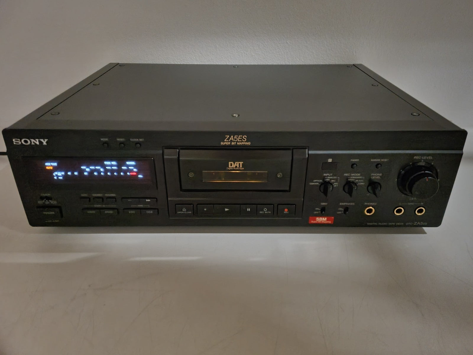 Sony DTC-ZA5ES digitale cassettedeck - Afstandsbediening - Handleiding - Eerste eigenaar