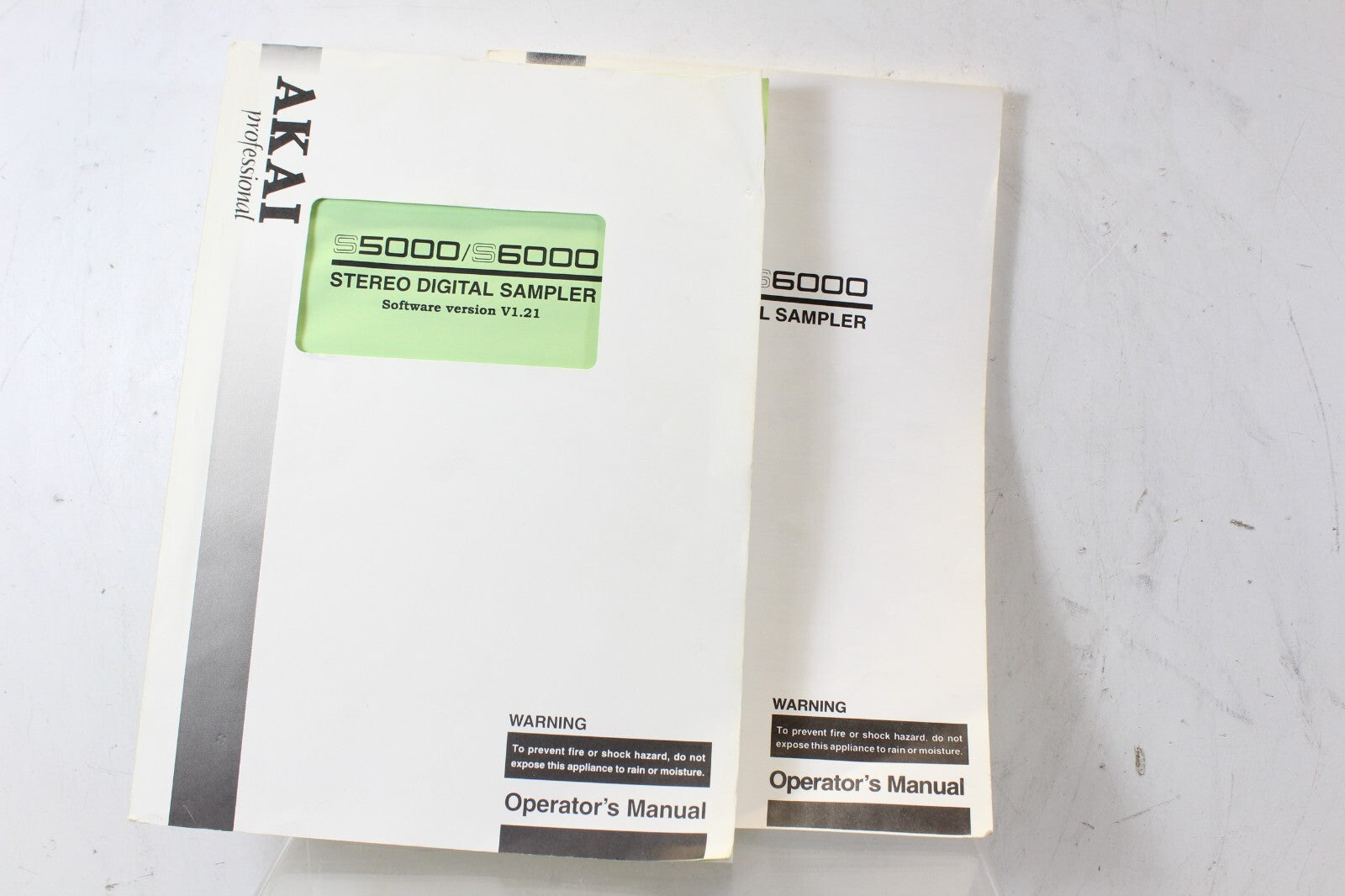 Akai S5000 Sampler With owners manuals