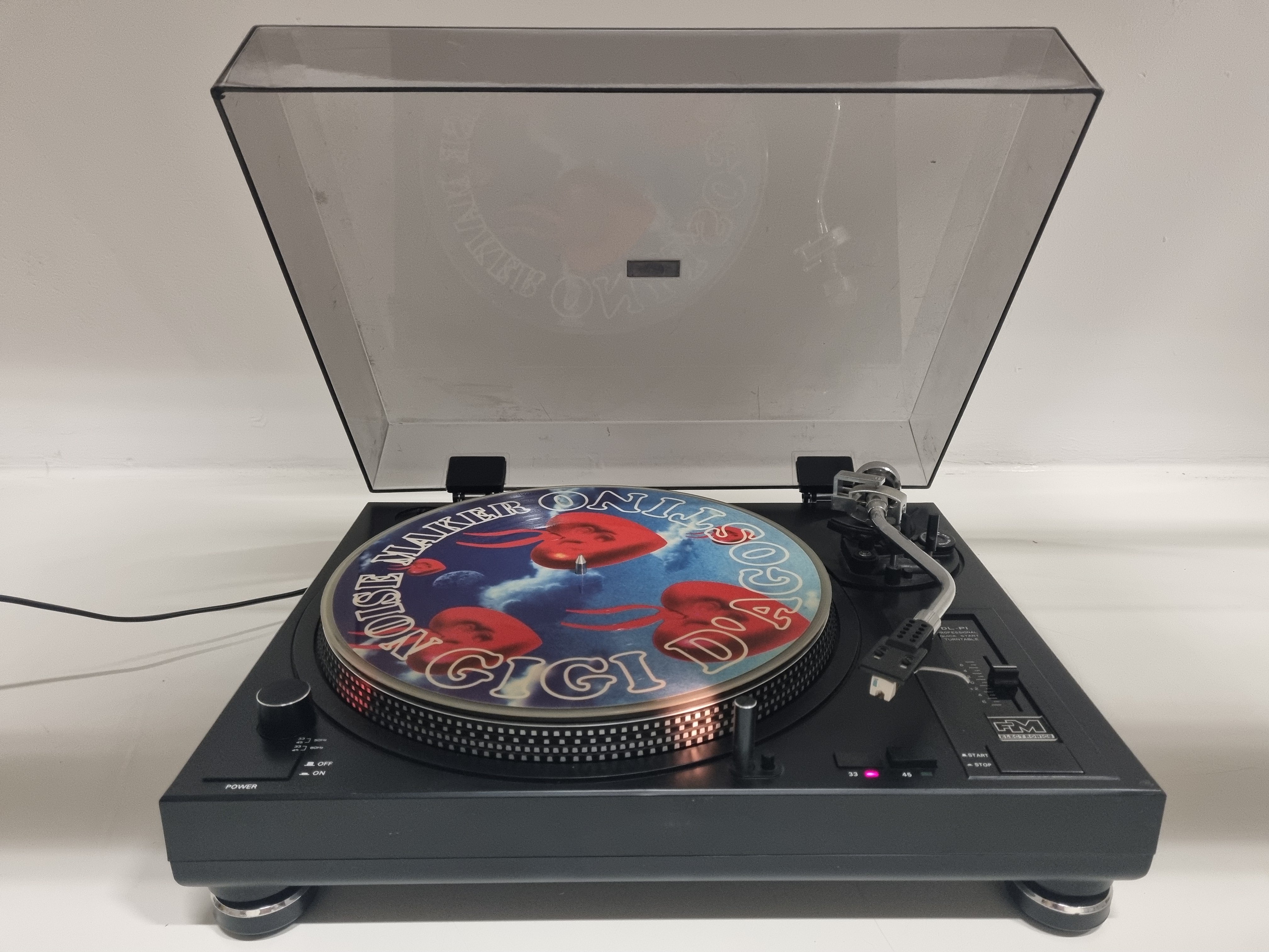 FM Electronics - DL PI Professional quick start turntable - Belt drive
