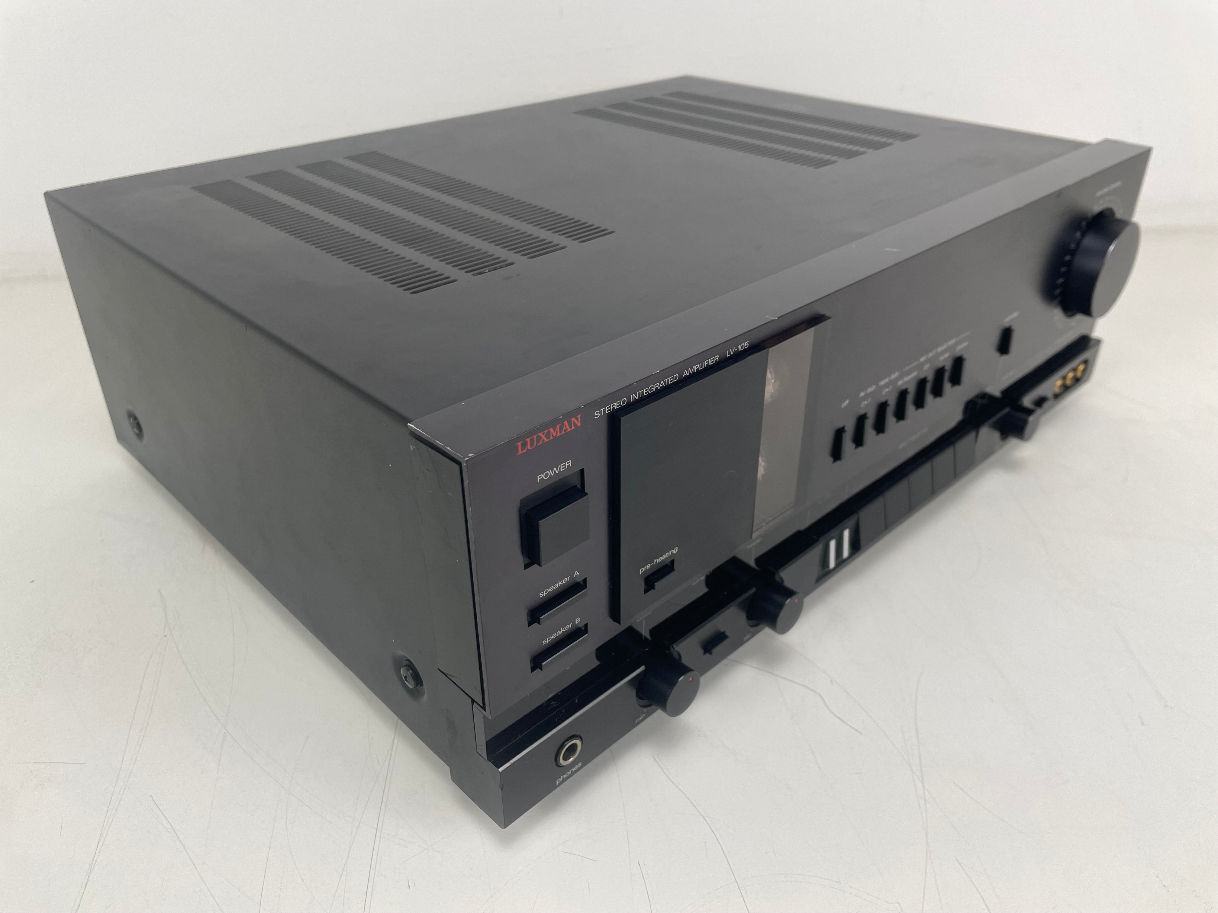 Luxman - LV-105 - Stereo Hybrid Tube - Integrated Amplifier