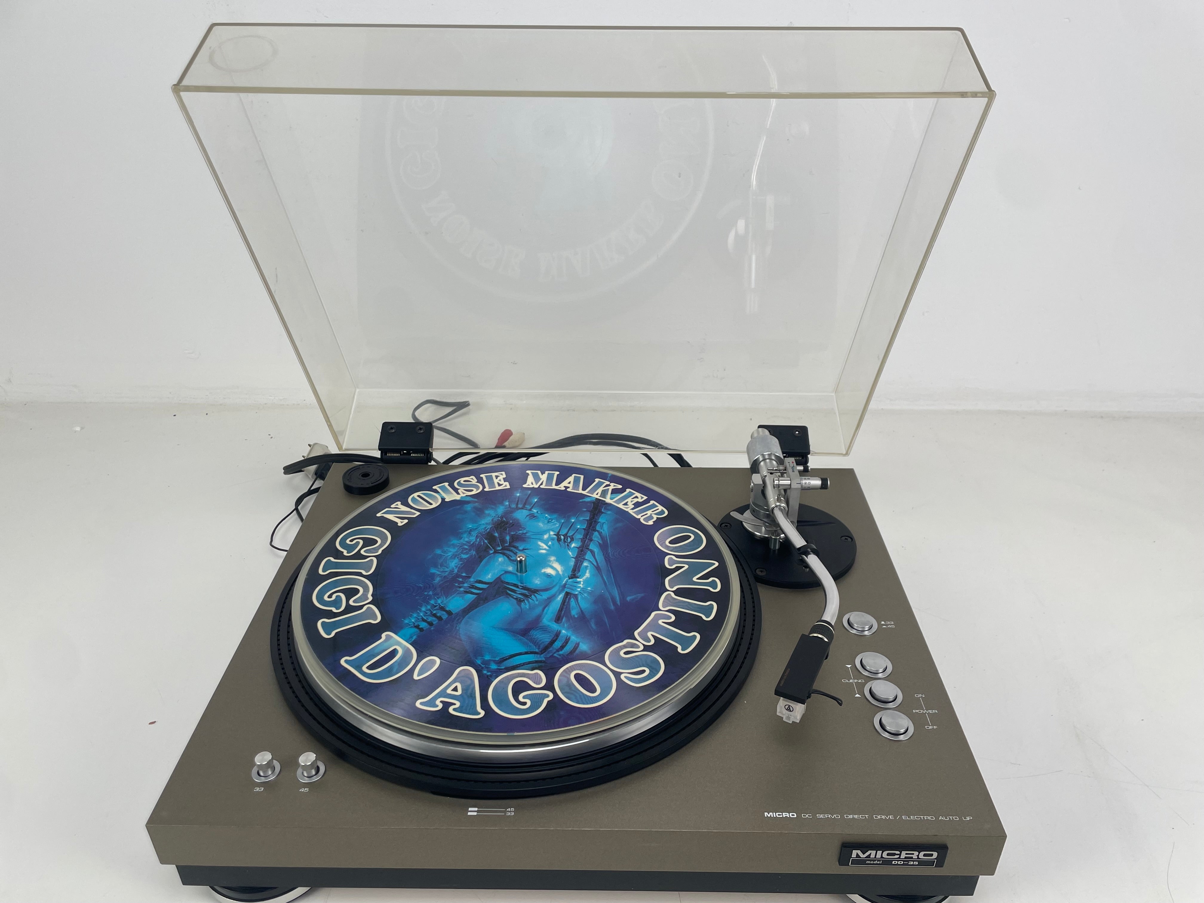 Micro Seiki - DD-35 - Turntable 110V! - Imported from Japan - Original Box & Manual