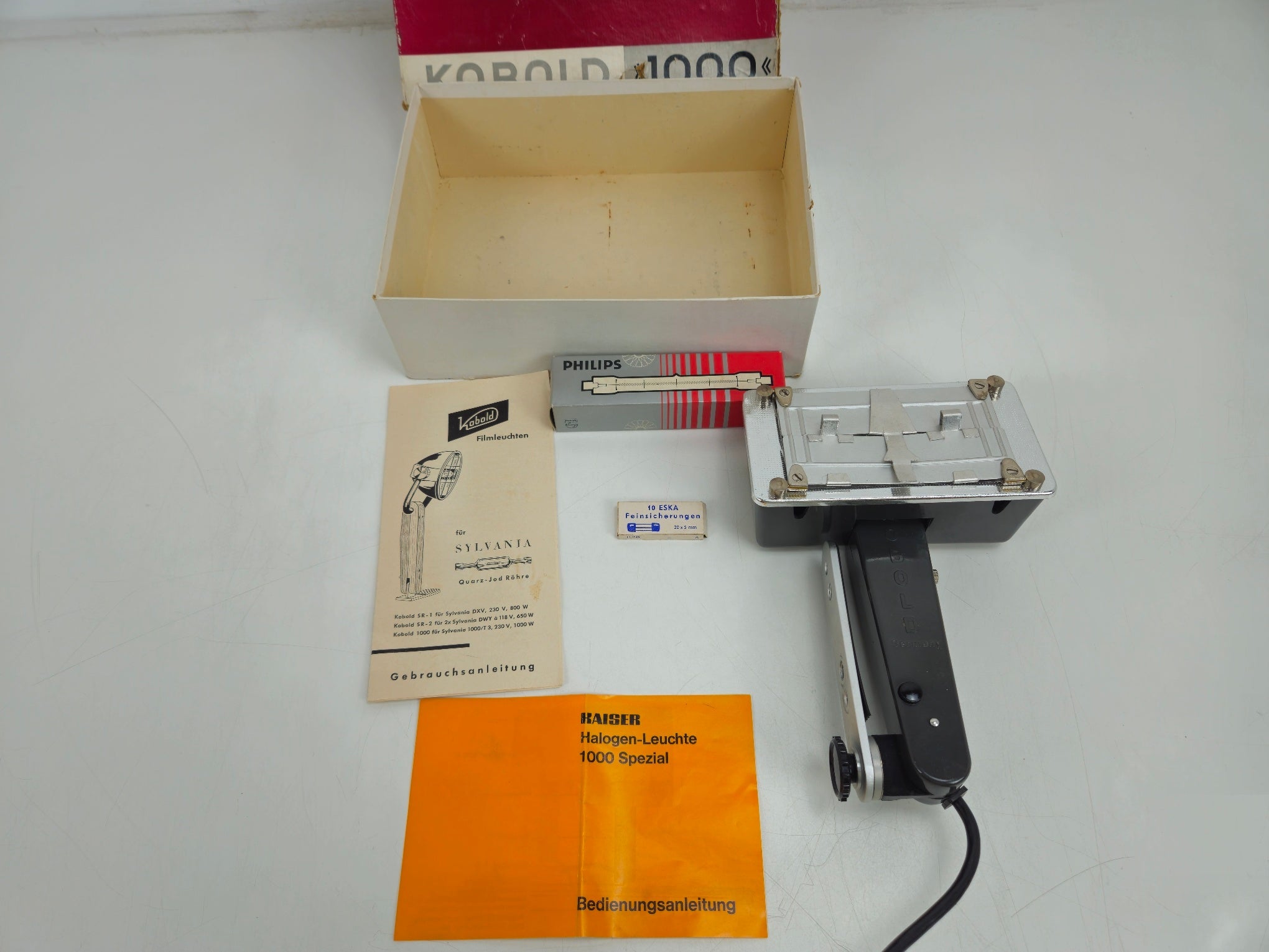 Kobold 1000 - Vintage Movie Light - safety light - movie light 1000W