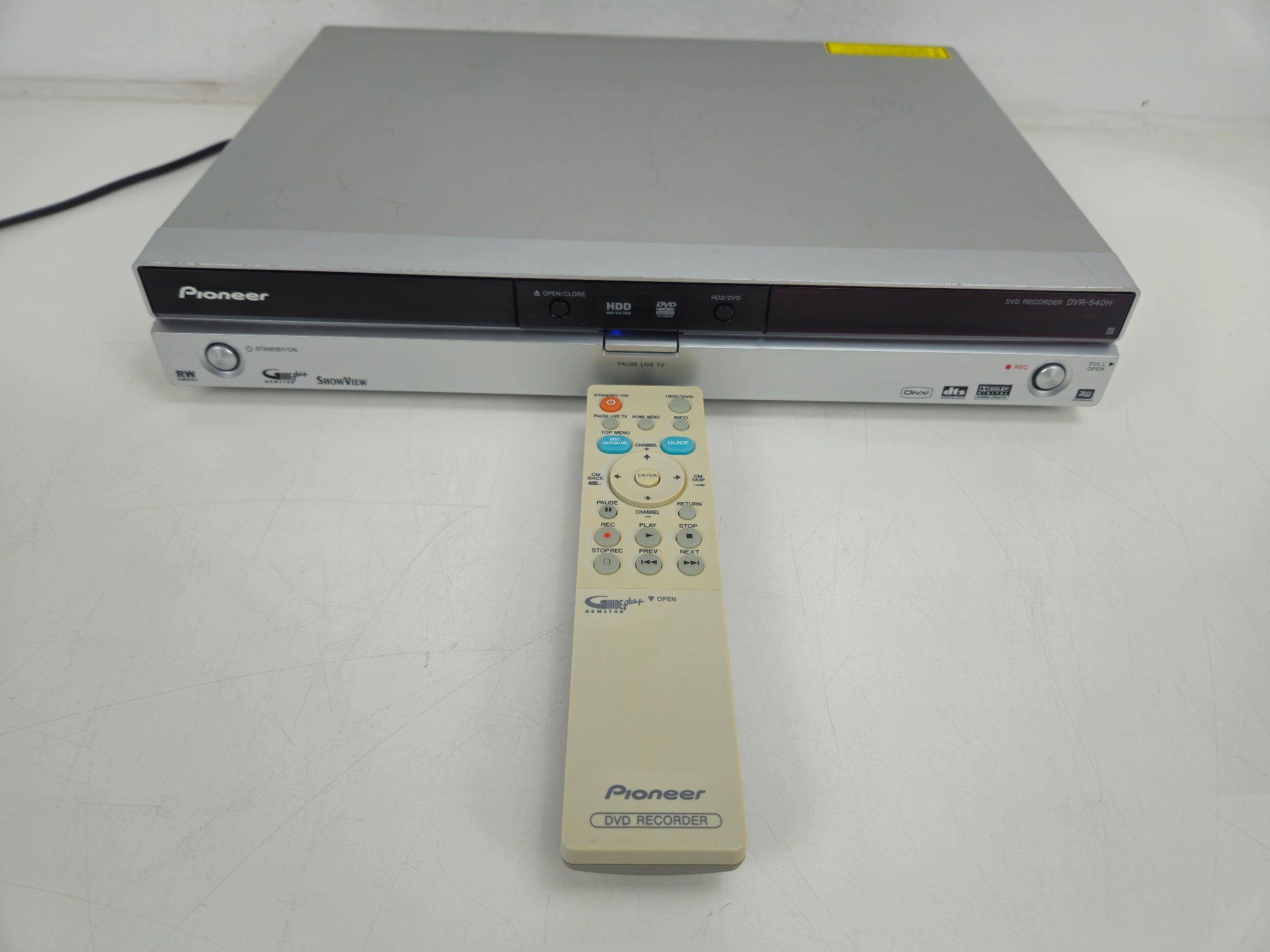Pioneer - DVR-540H - DVD Recorder - With remote control