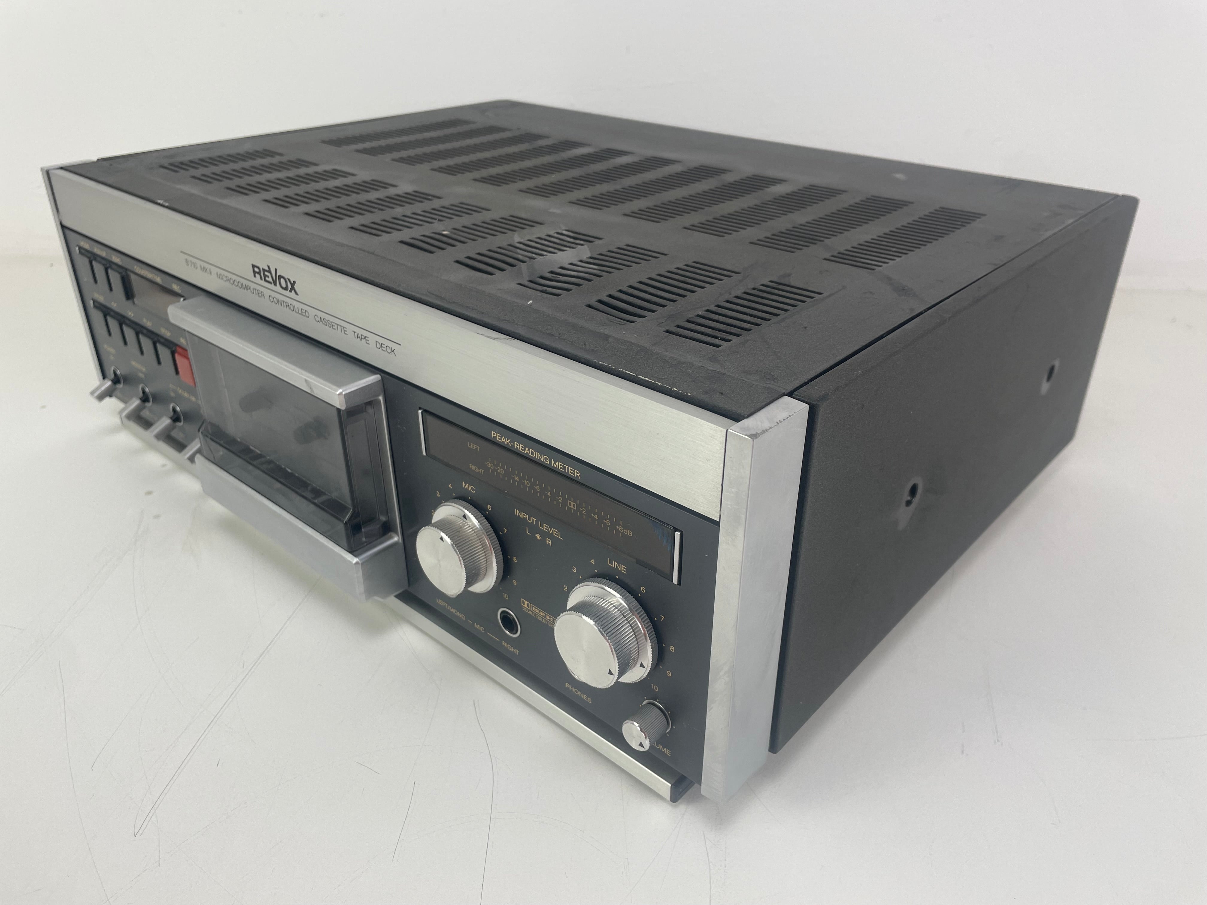 Revox - B710 MK2 - Stereo Cassette Deck