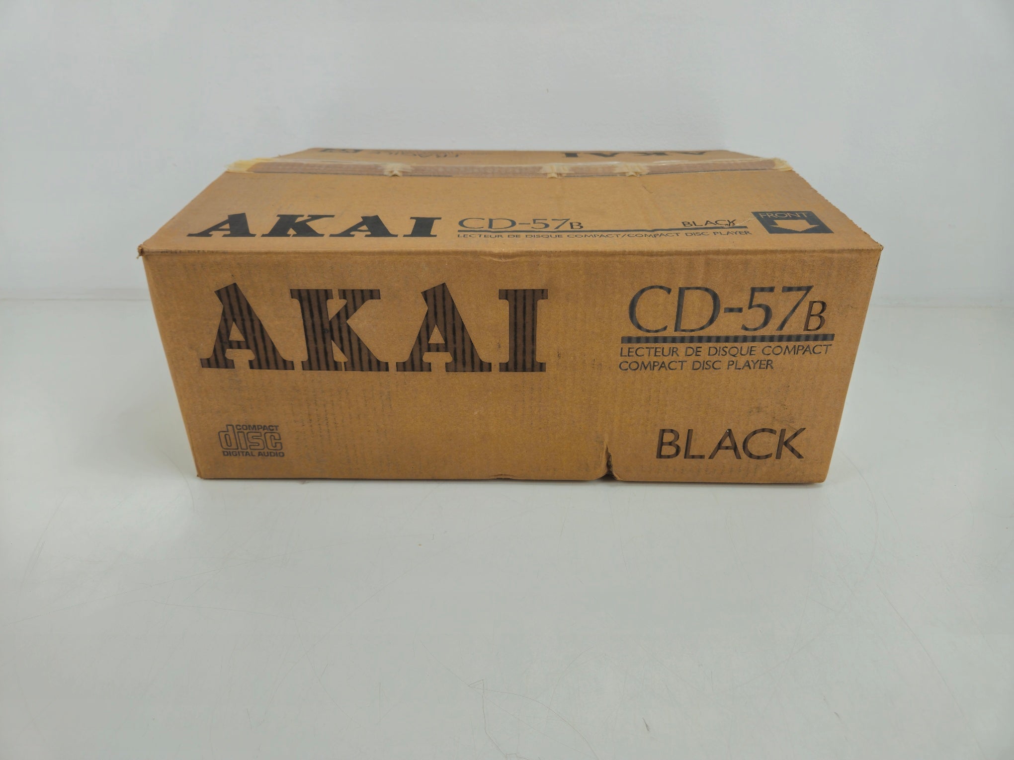 Akai - CD-57B - Compact Disc Player - Inc. Manual/Original Box/Remote - As New