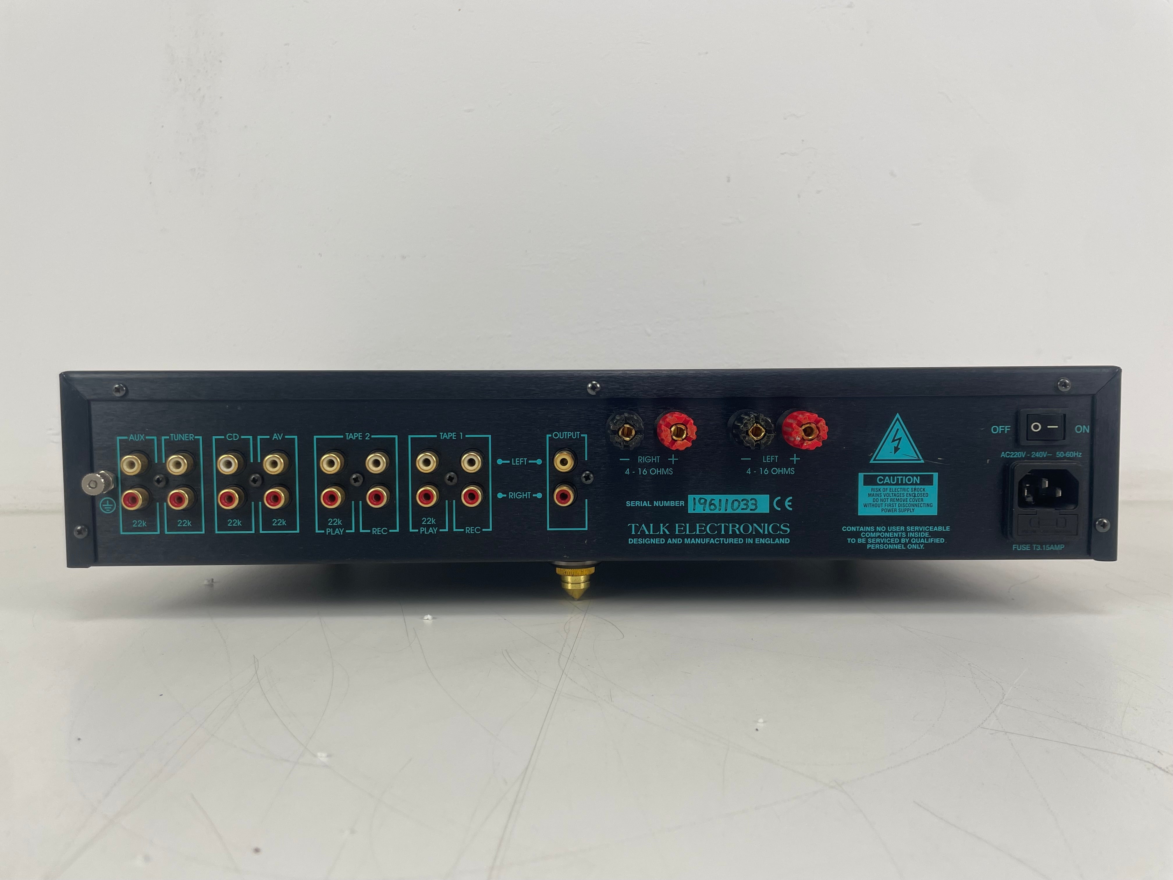 Talk Electronics - Storm 1 - Stereo Integrated Amplifier