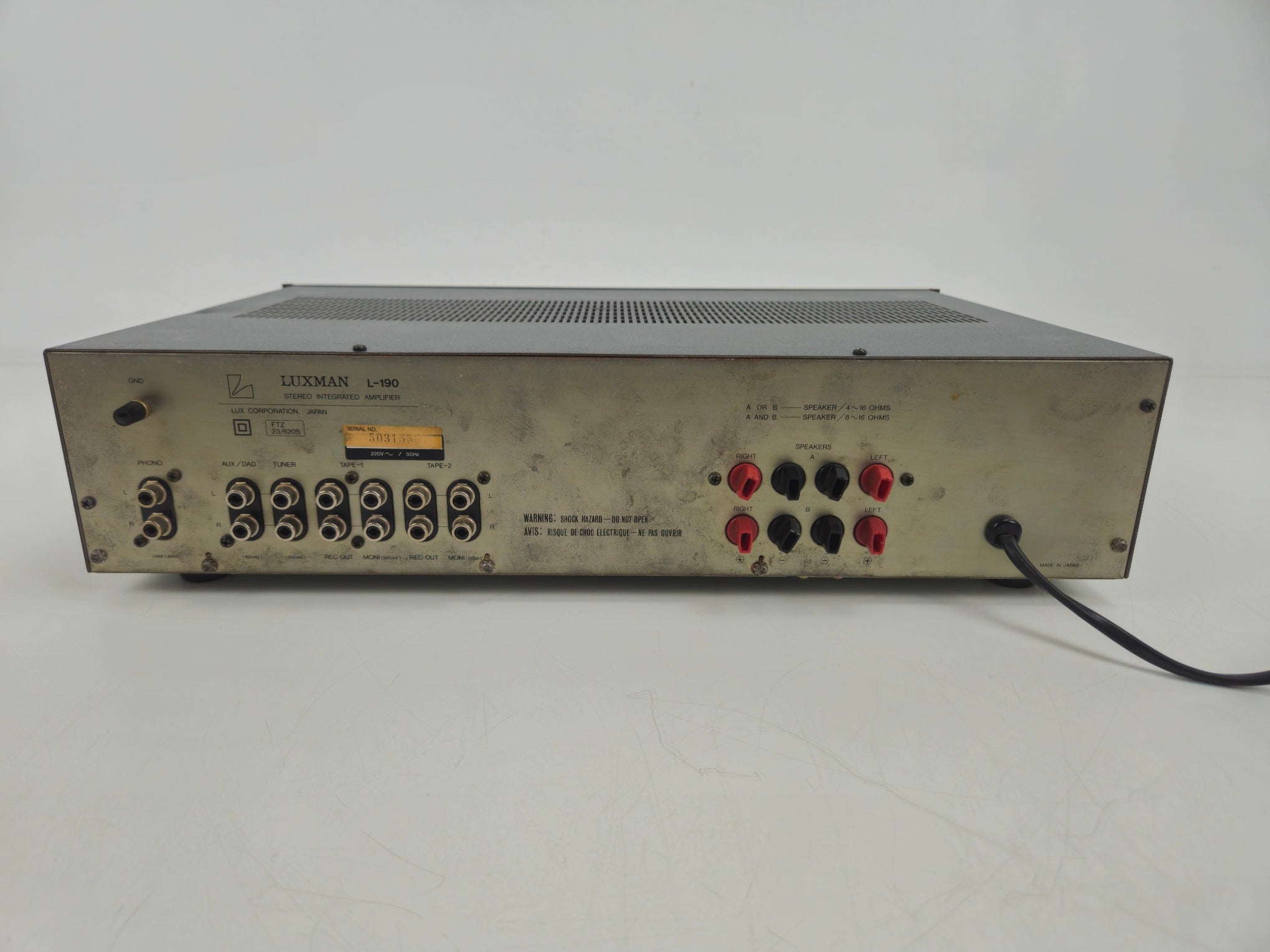 Luxman - L-190 - Duo Beta Stereo Integrated Amplifier