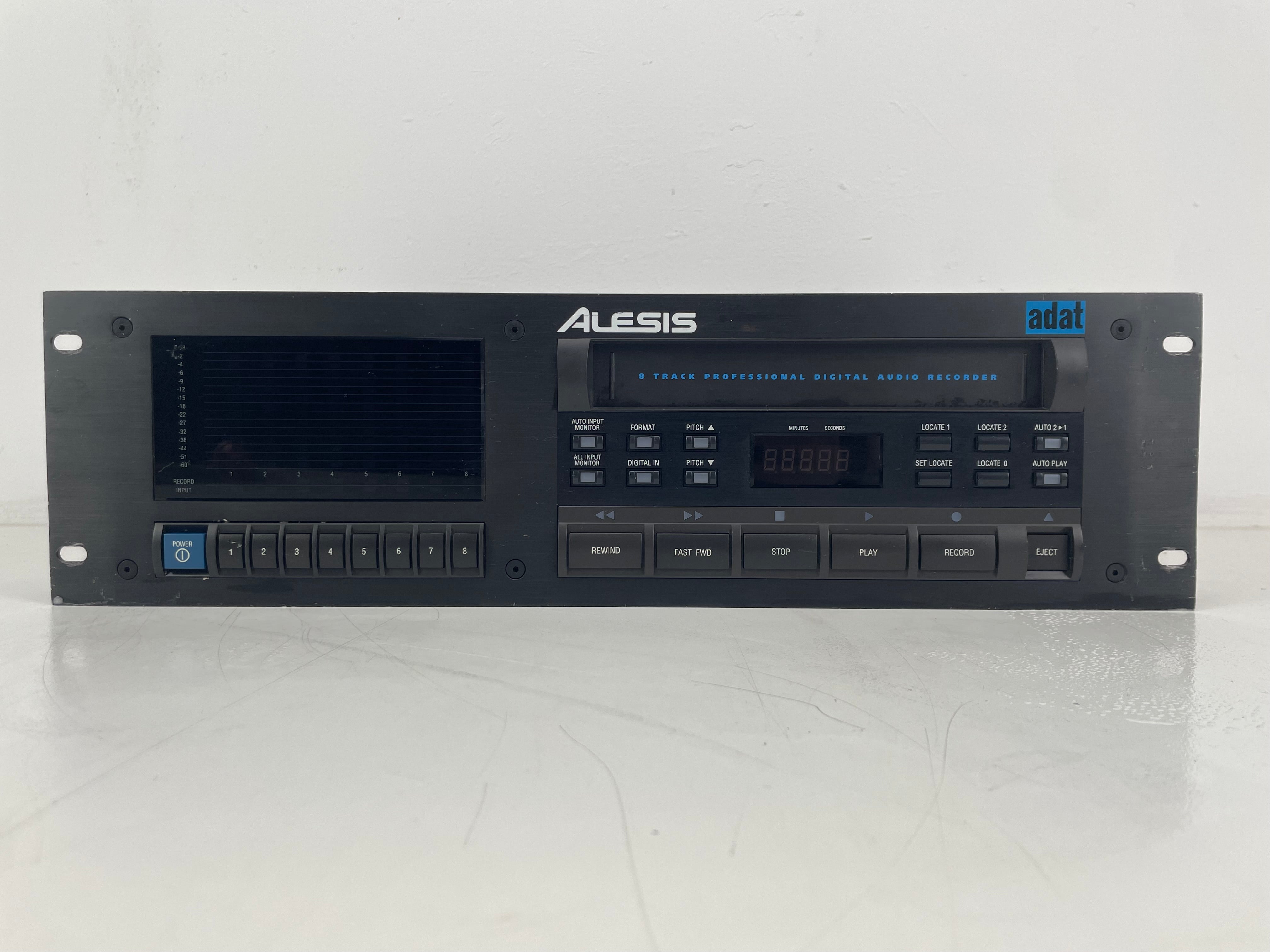 Alesis - 8 Track Professional Digital Audio Recorder - ADAT Recorder - Online As Is