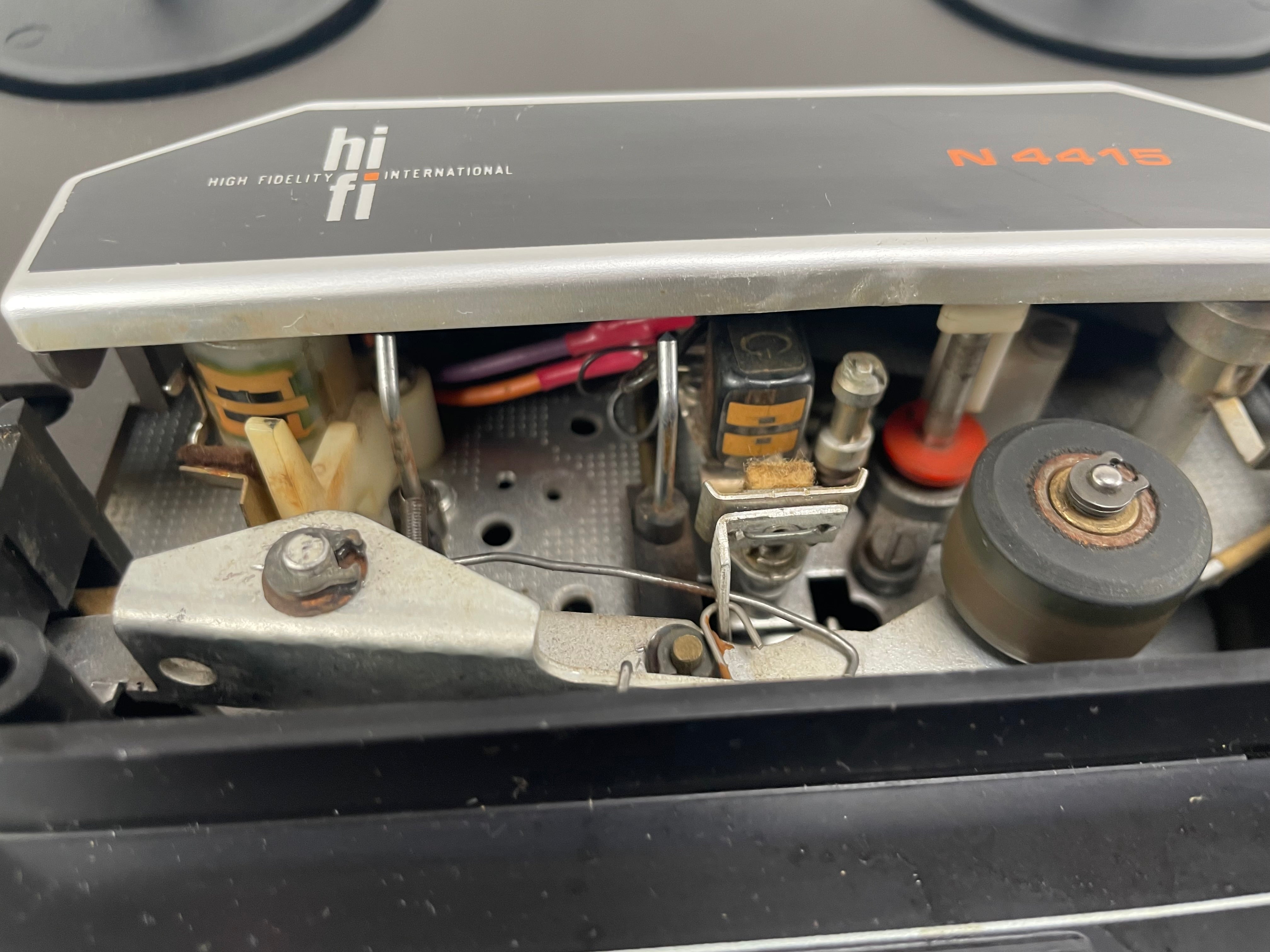Philips - N4415 - Reel-to-Reel Recorder - 18 CM - 2-Head - Serviced (New Belts/Cleaned)