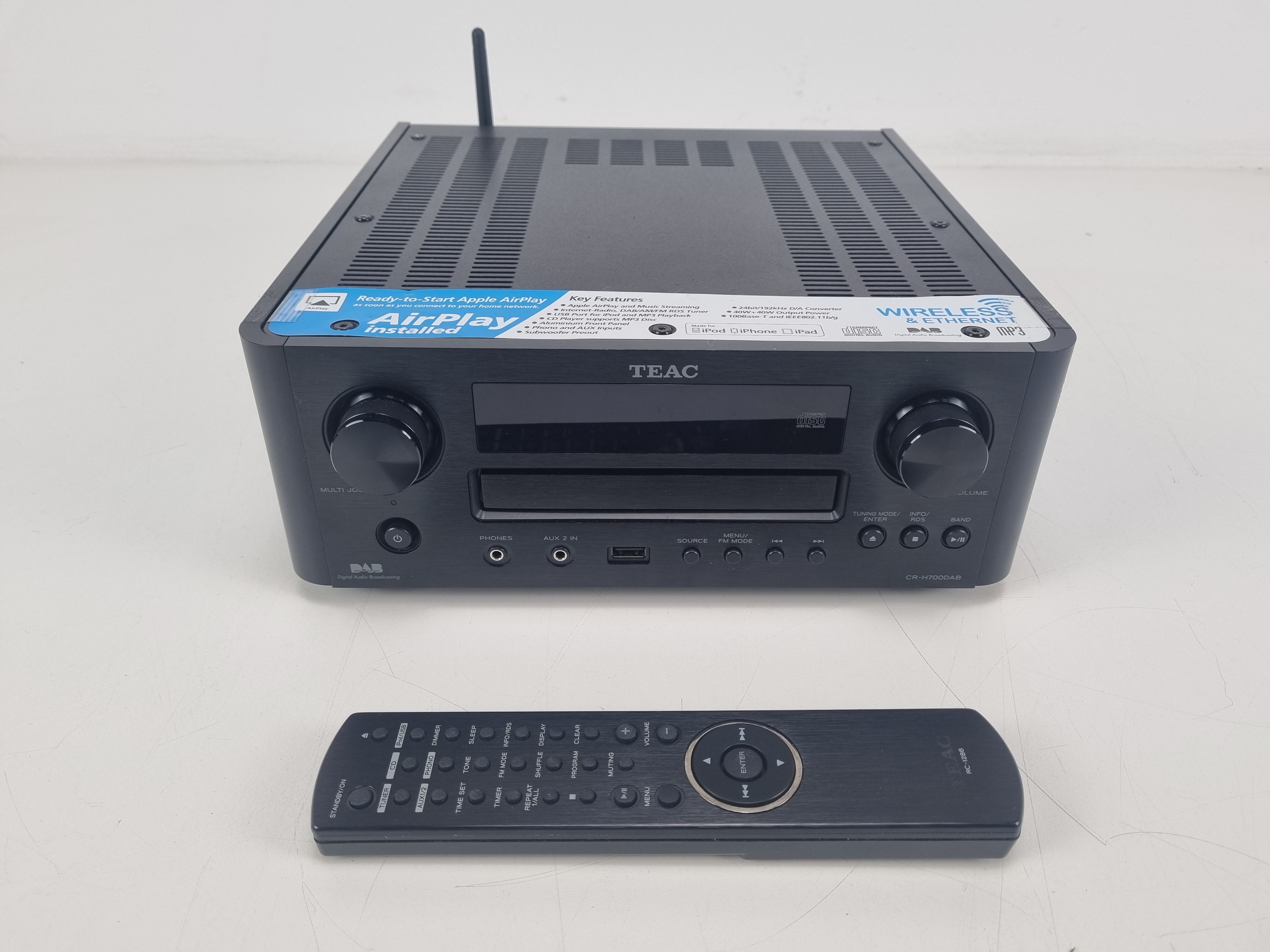Teac - CR-H700DAB - CD Receiver - With remote - Serviced