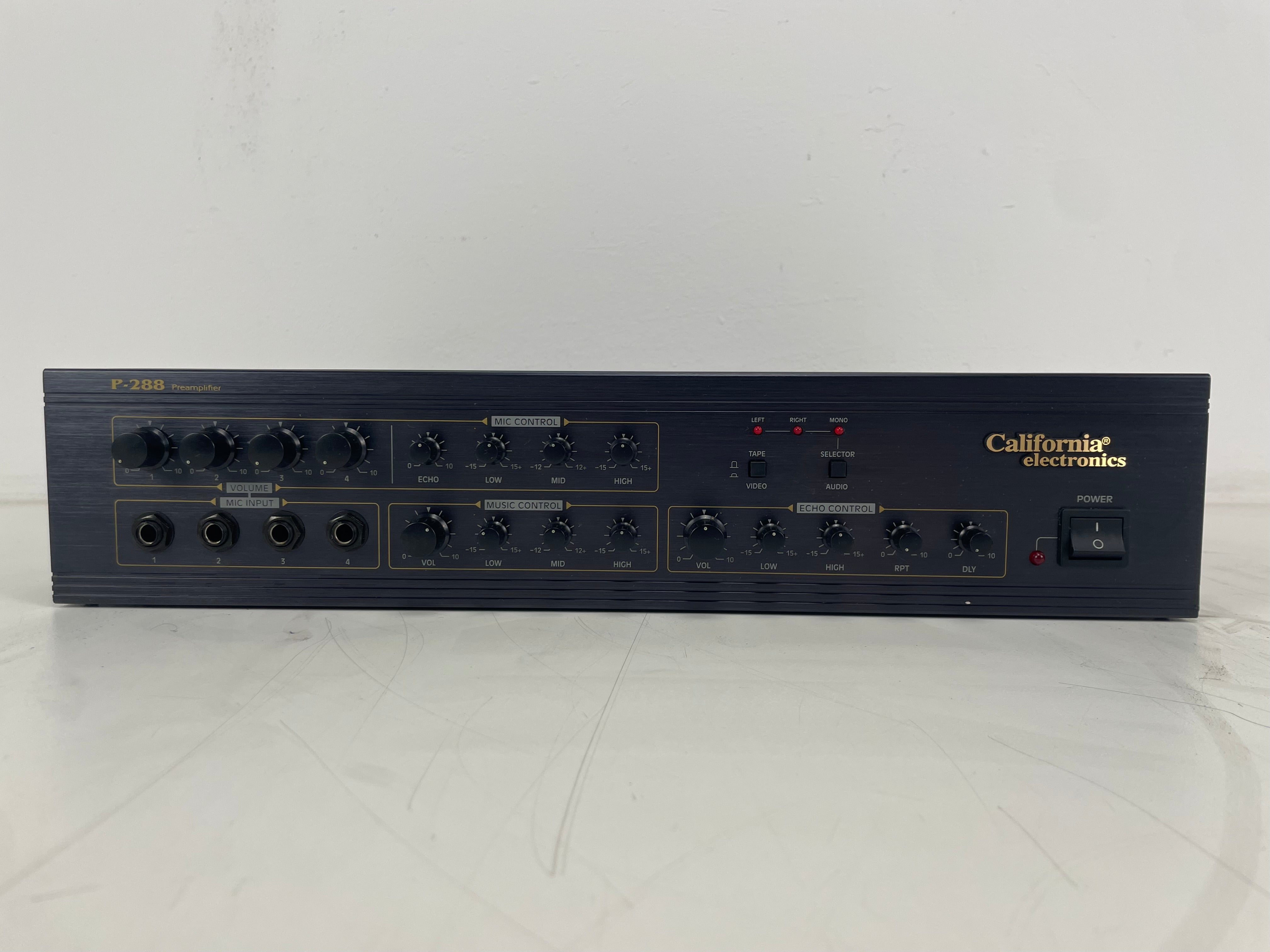 California Electronics - P-288 - Microphone Preamplifier