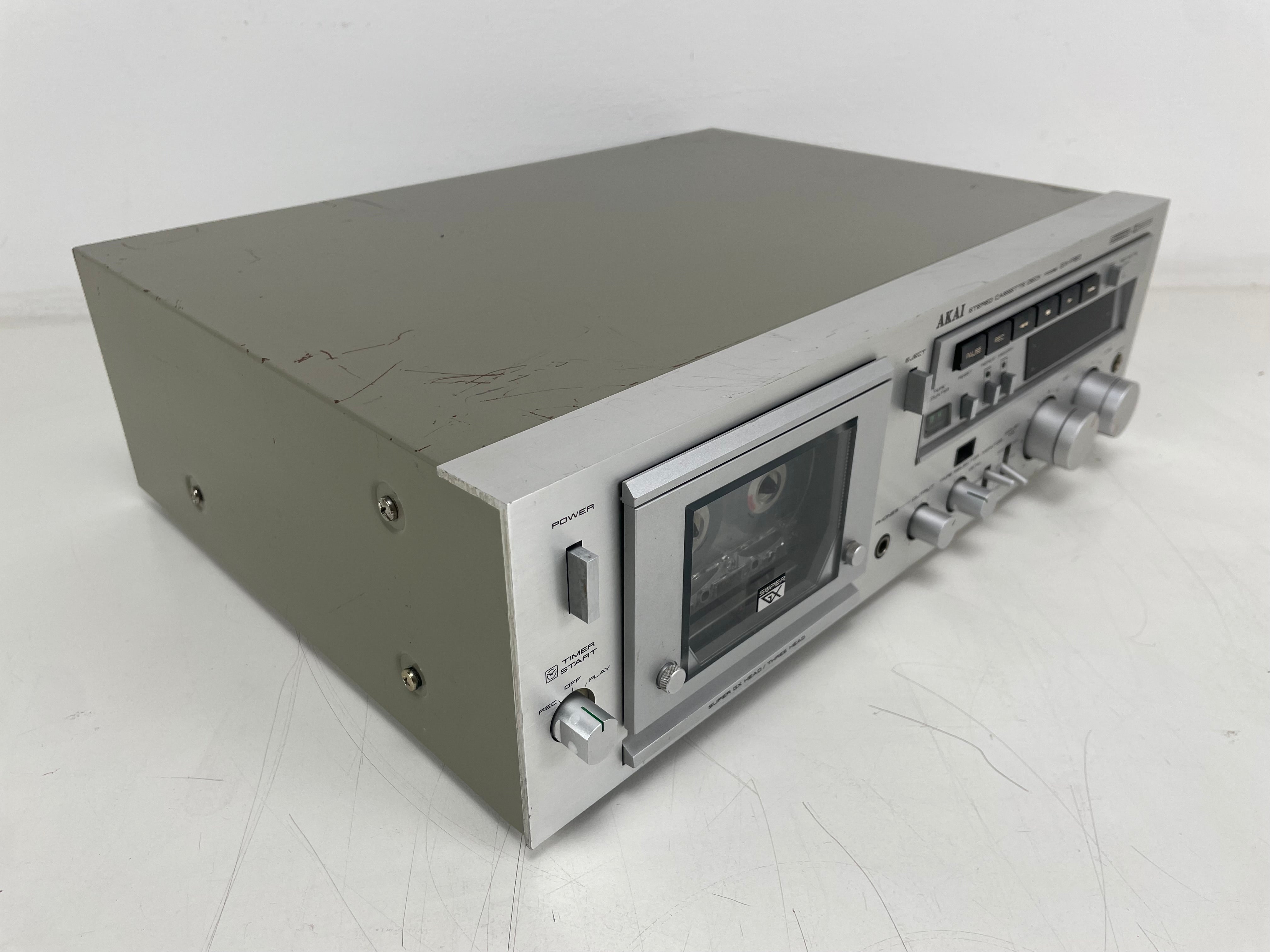 Akai - GX-F80 - Stereo Cassette Deck - GX-Head - 3-Head - Serviced