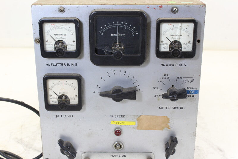 Gaumont Kalee 564 Flutter Meter