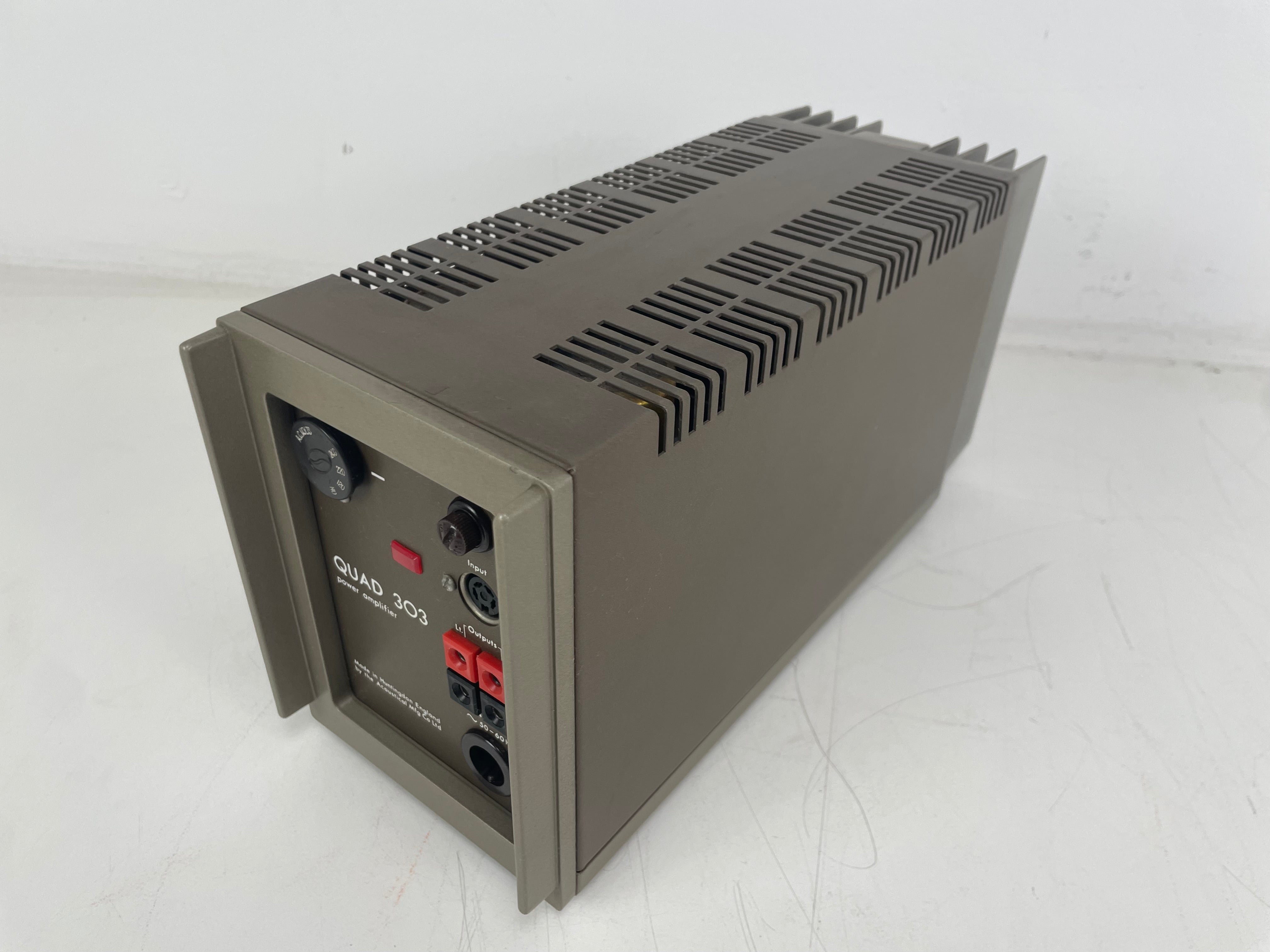 Quad - 34 Control Unit/303 Power Amplifier - Inc. Power/AUX Cable
