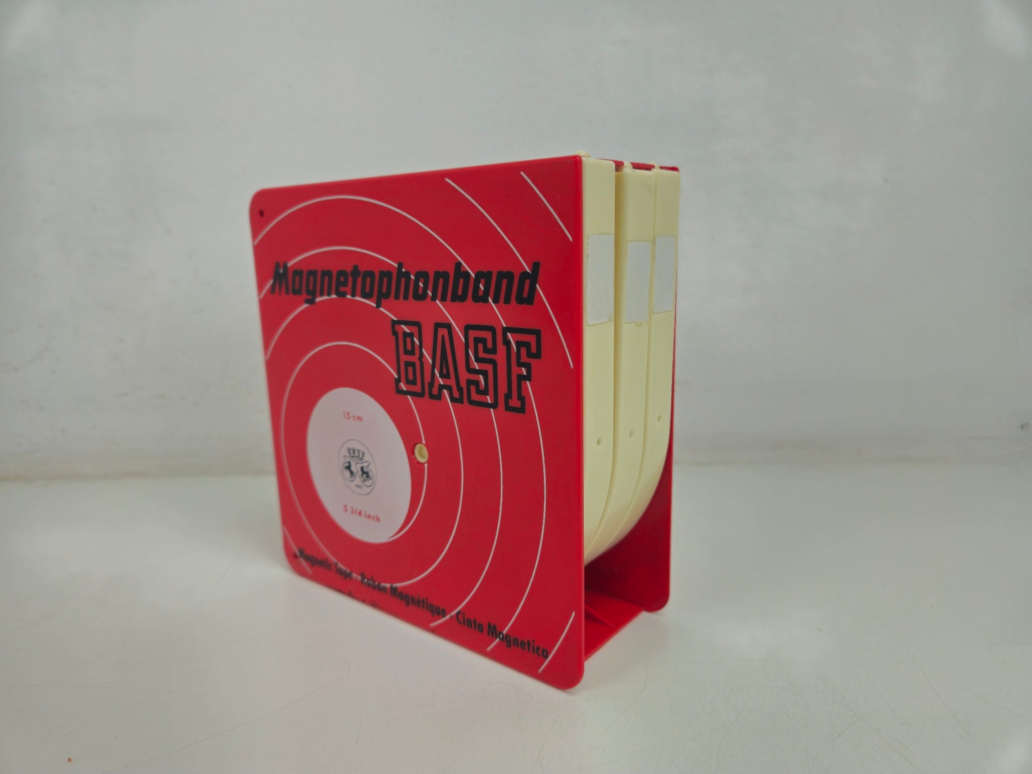 BASF - Magnetophonband - LGS 35 Long Play Reel Tape - In Red Plastic Box