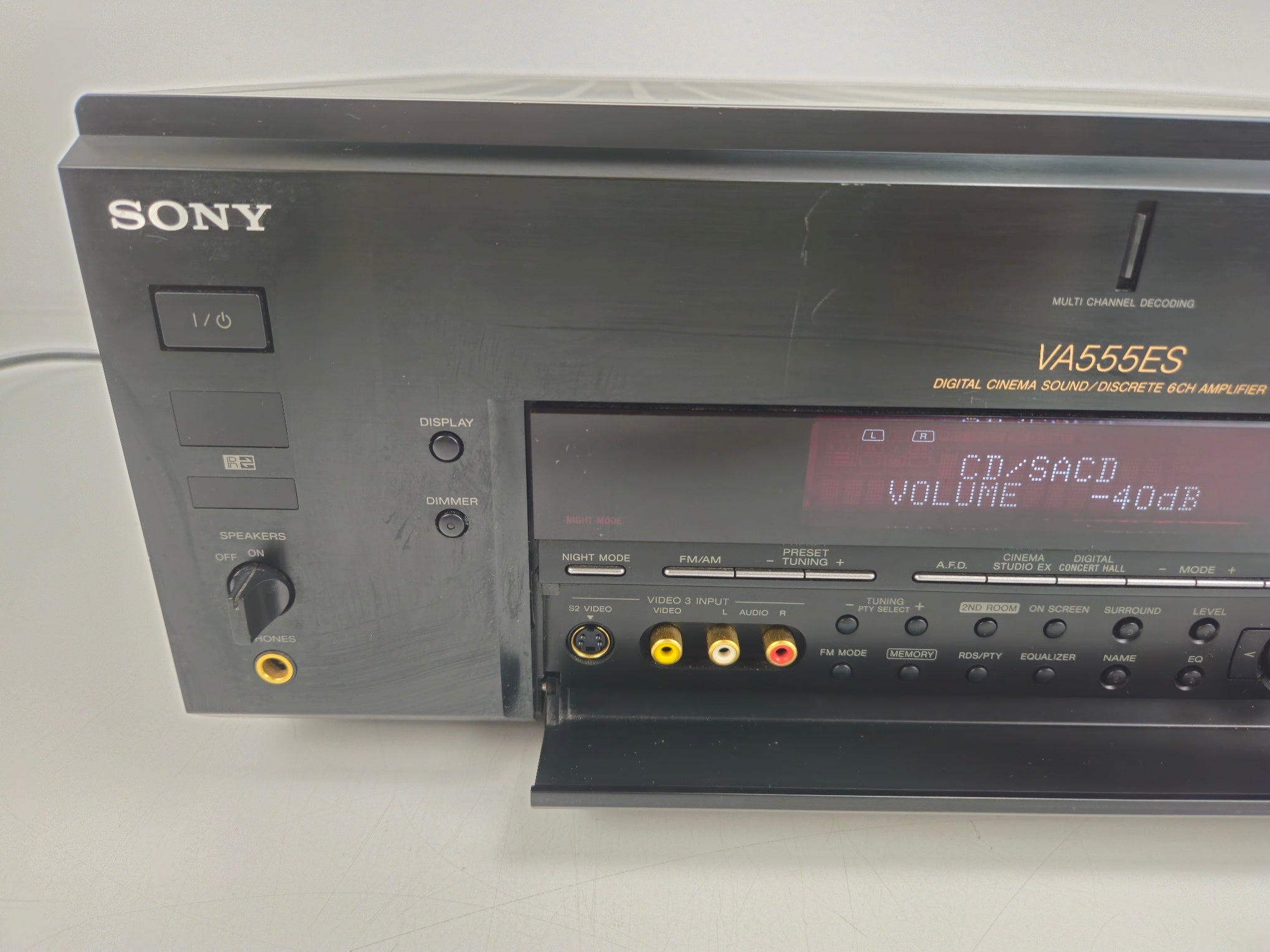 Sony - VA555ES - Audio Video Receiver - ES-Series