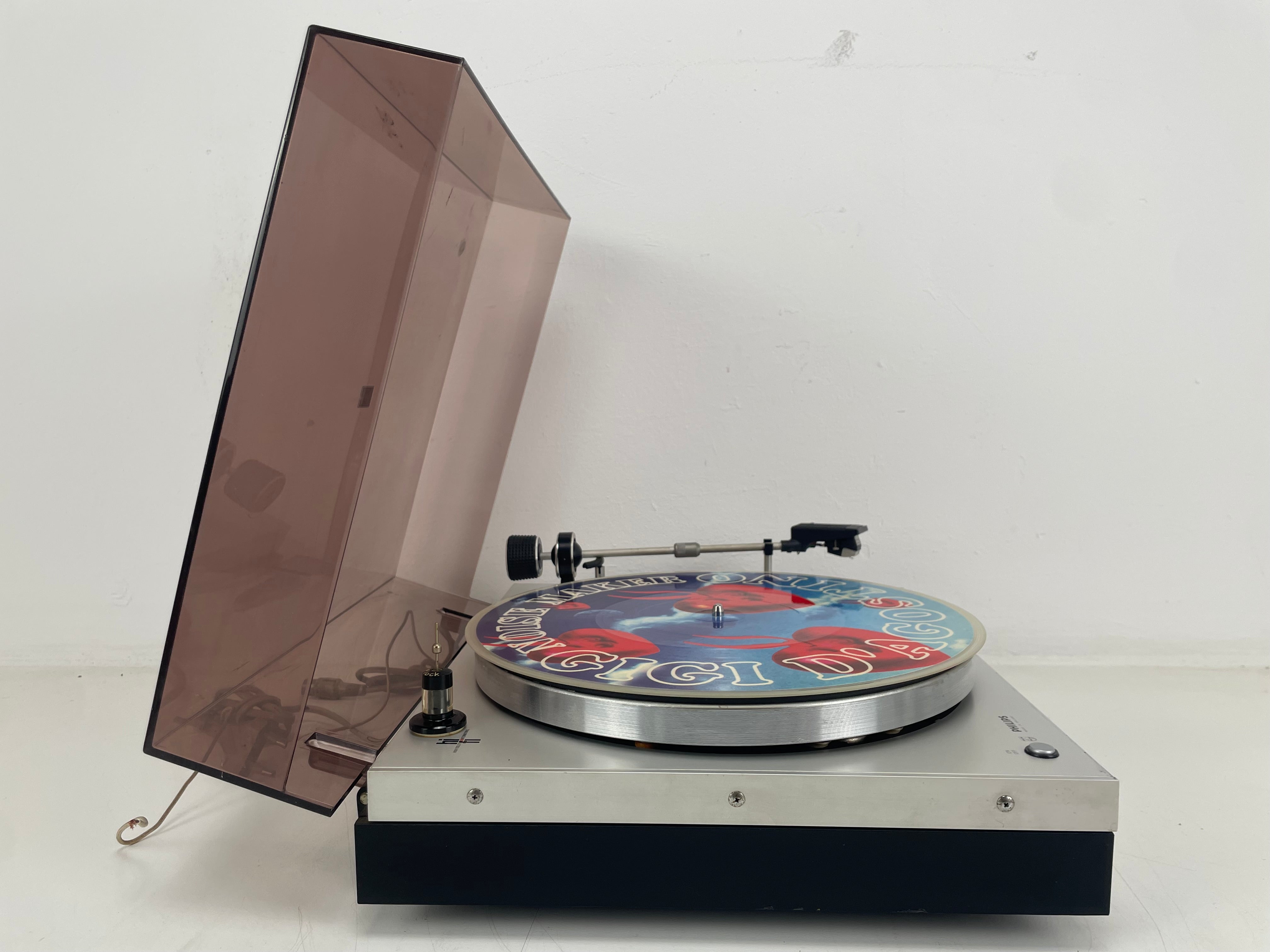 Philips - GA312 - Turntable - New Belt & Stylus GP400 - W/ Manual