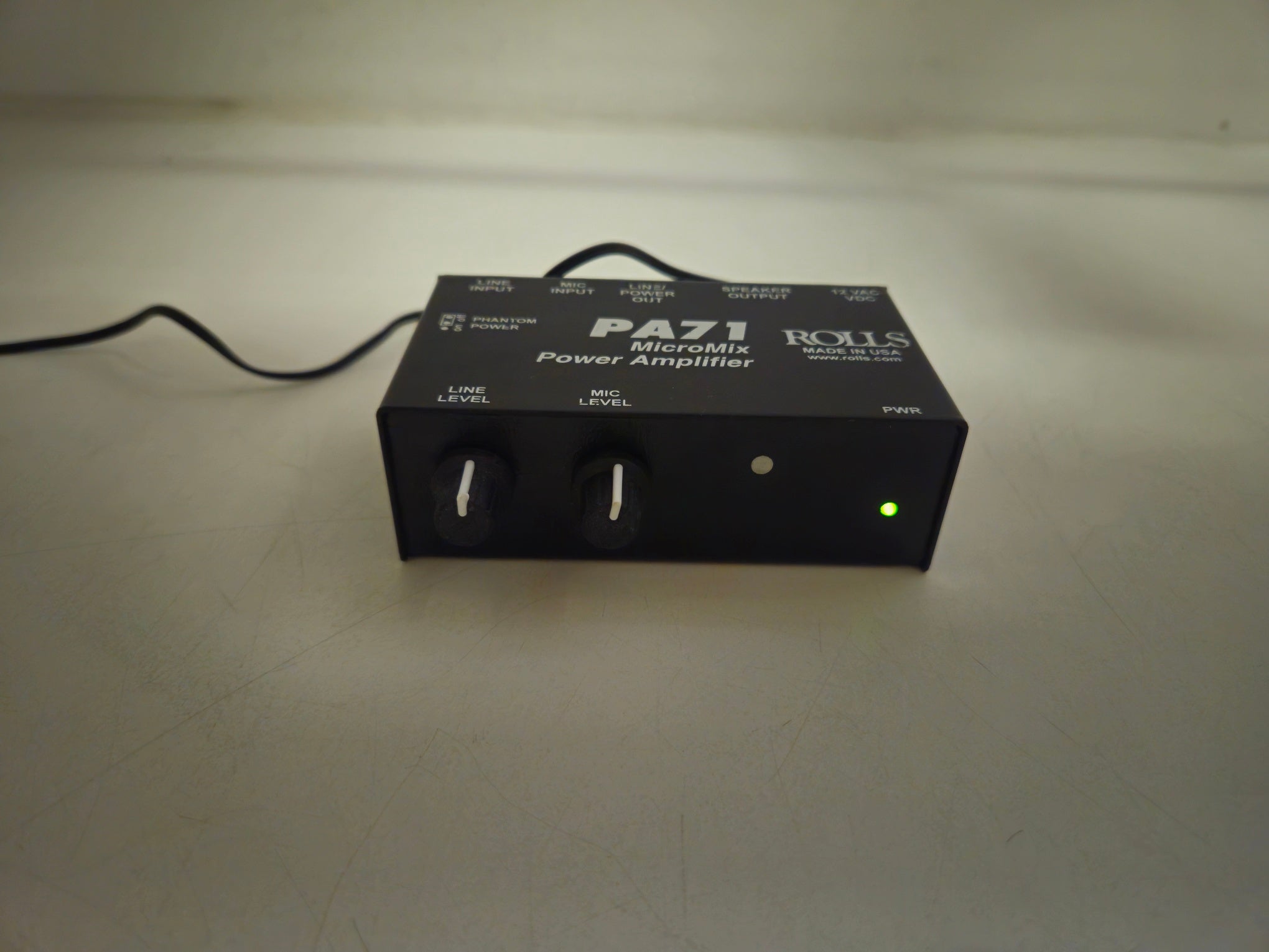 Rolls - PA71 - MicroMix Power Amplifier