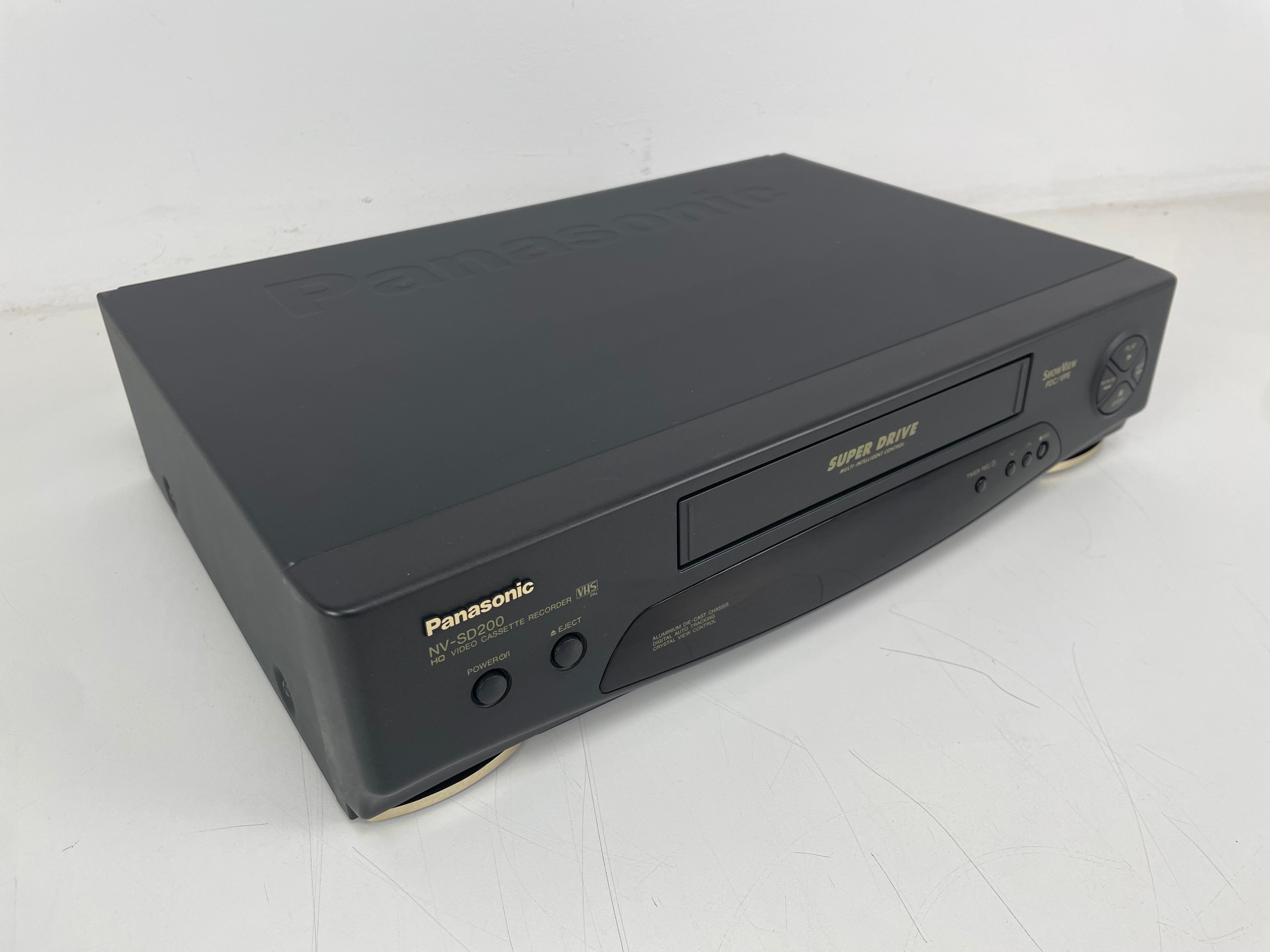 Panasonic - NV-SD200 - Video Cassette Recorder - VHS