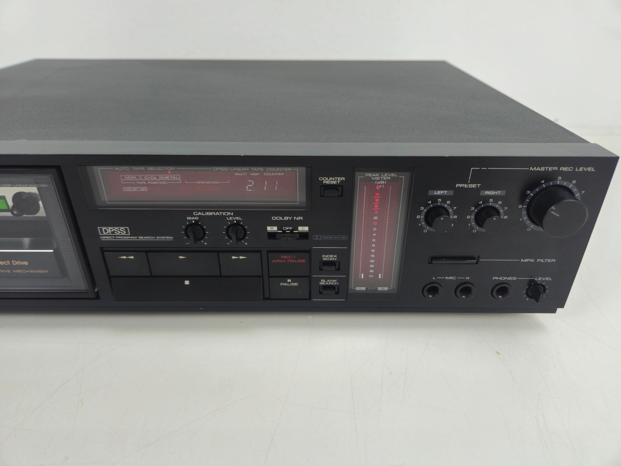 Kenwood- KX-880G - Two Head Stereo Cassette Deck