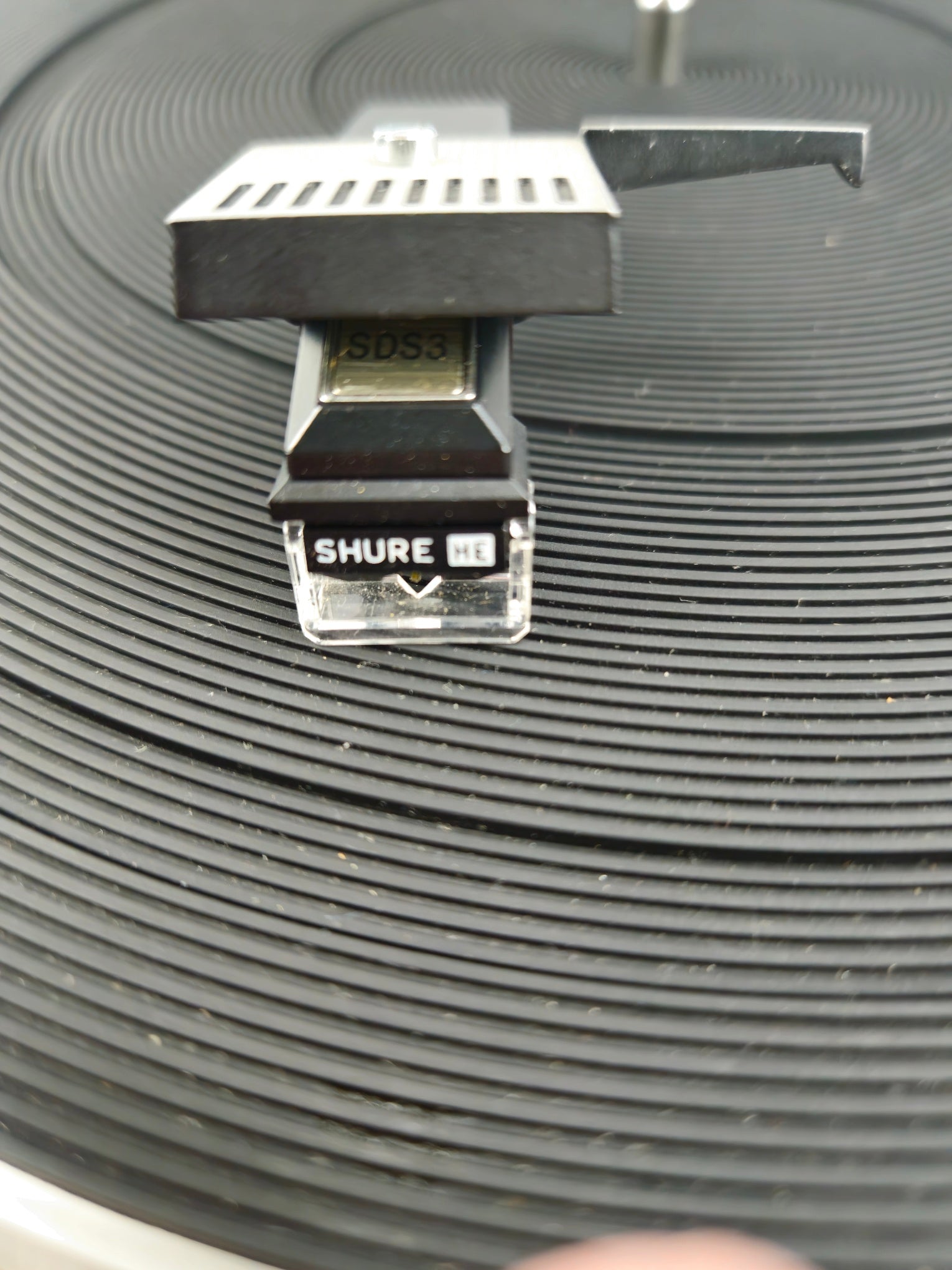 Technics - SL1200 MK1 - Direct-Drive Turntable - Dustcover - Shure SDS3 Cartridge