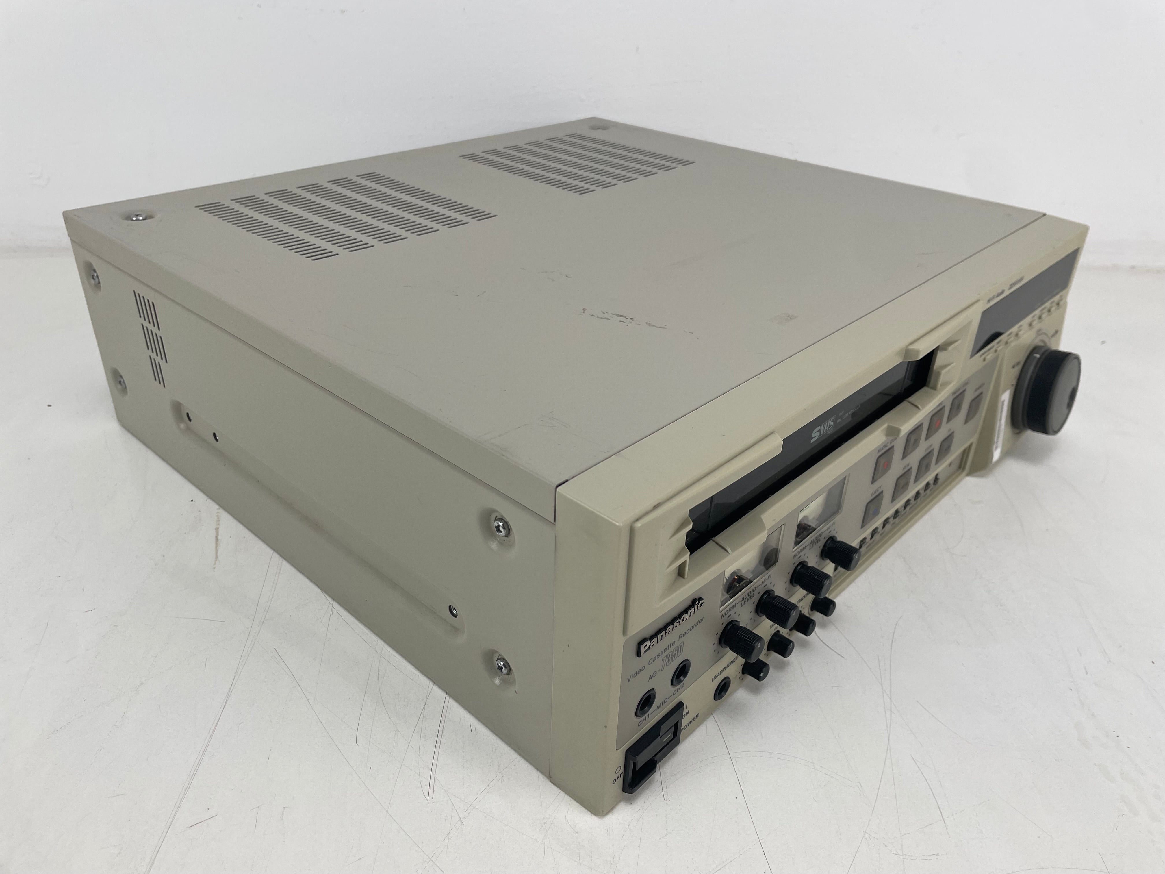 Panasonic - AG-7350 - SVHS - Video Cassette Recorder  - Fully Serviced