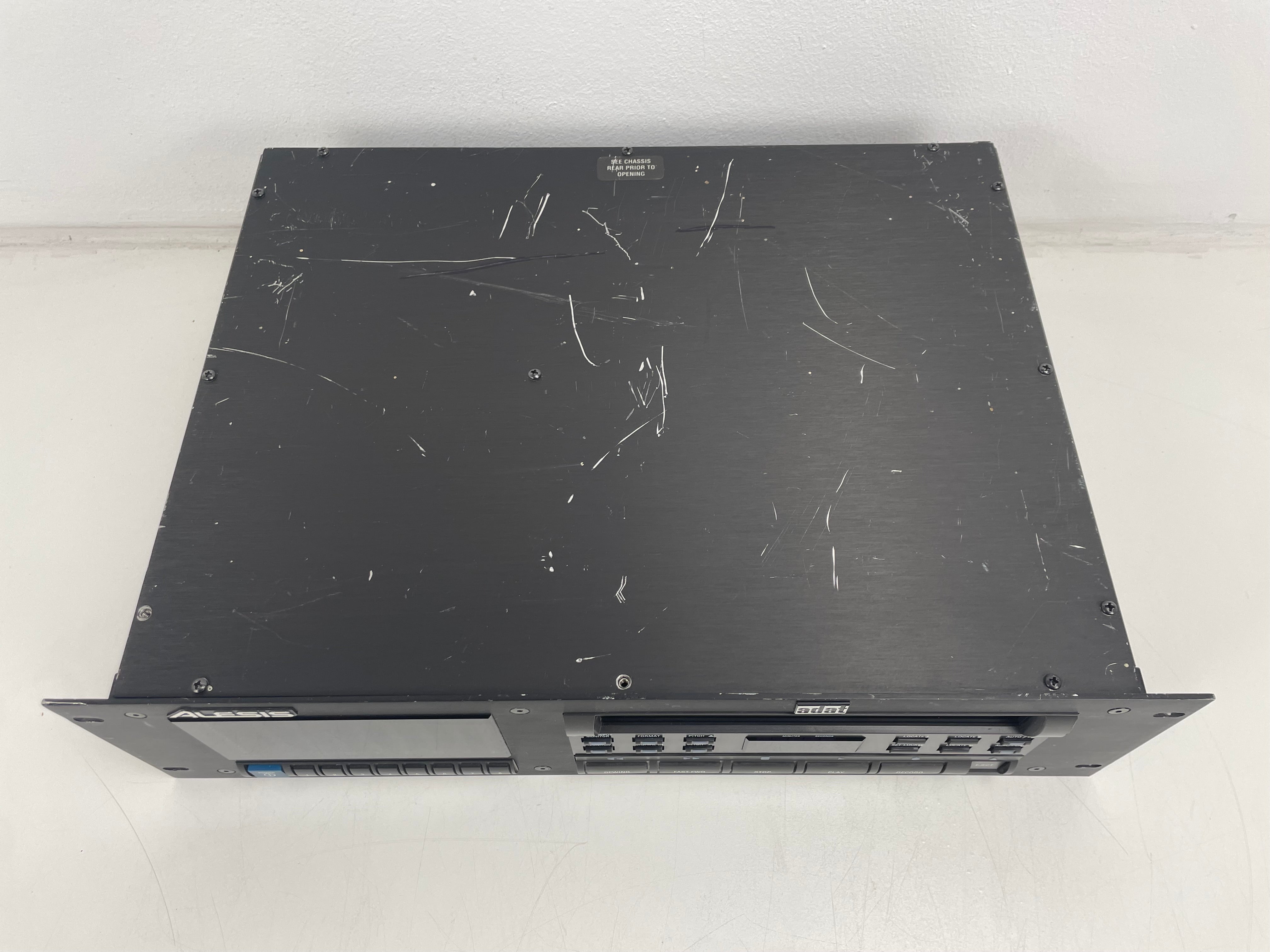 Alesis - 8 Track Professional Digital Audio Recorder - ADAT Recorder - Inc. Remote - Online As Is