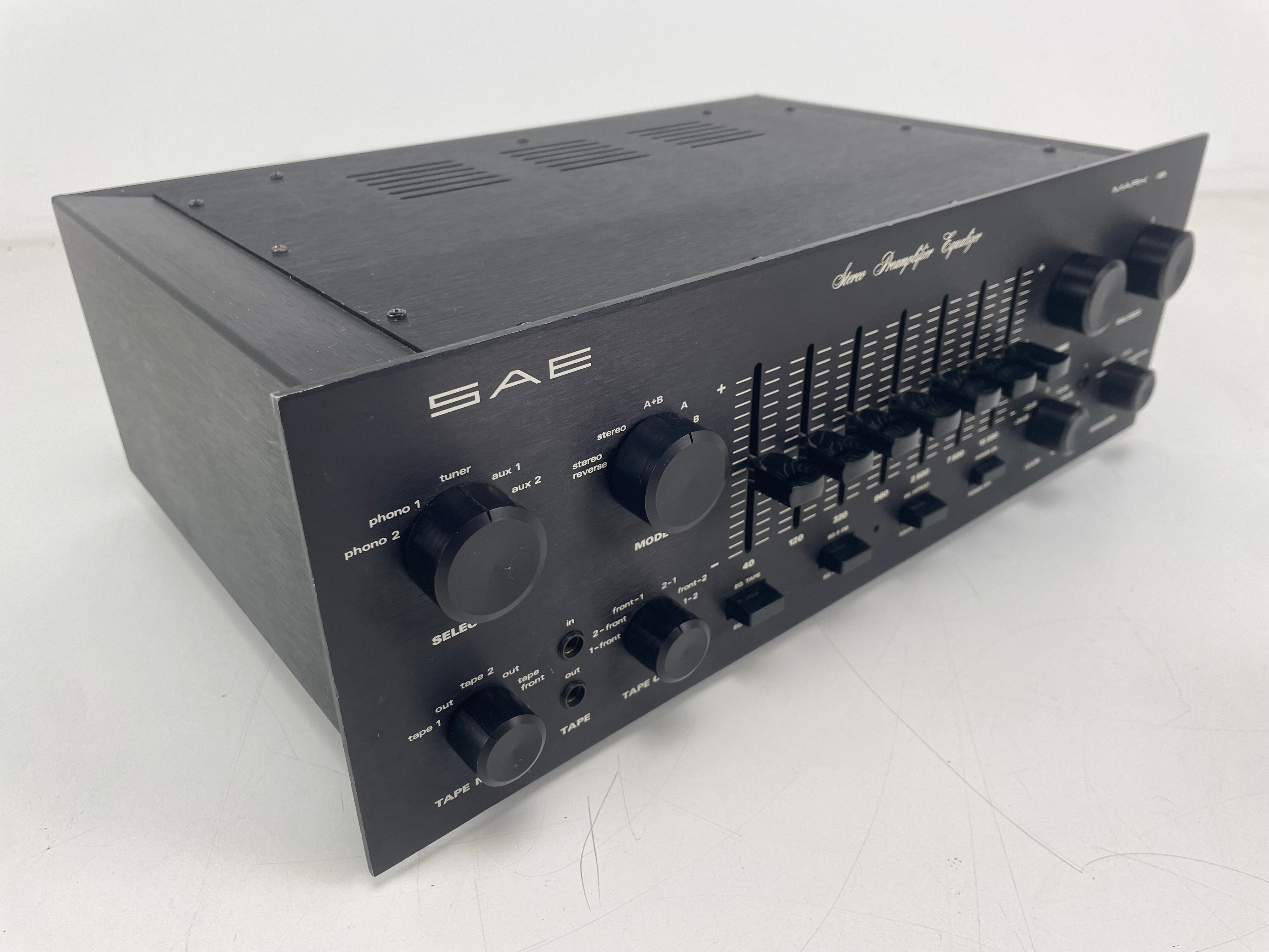 SAE - Mark 1B - Stereo Preamplifier Equalizer
