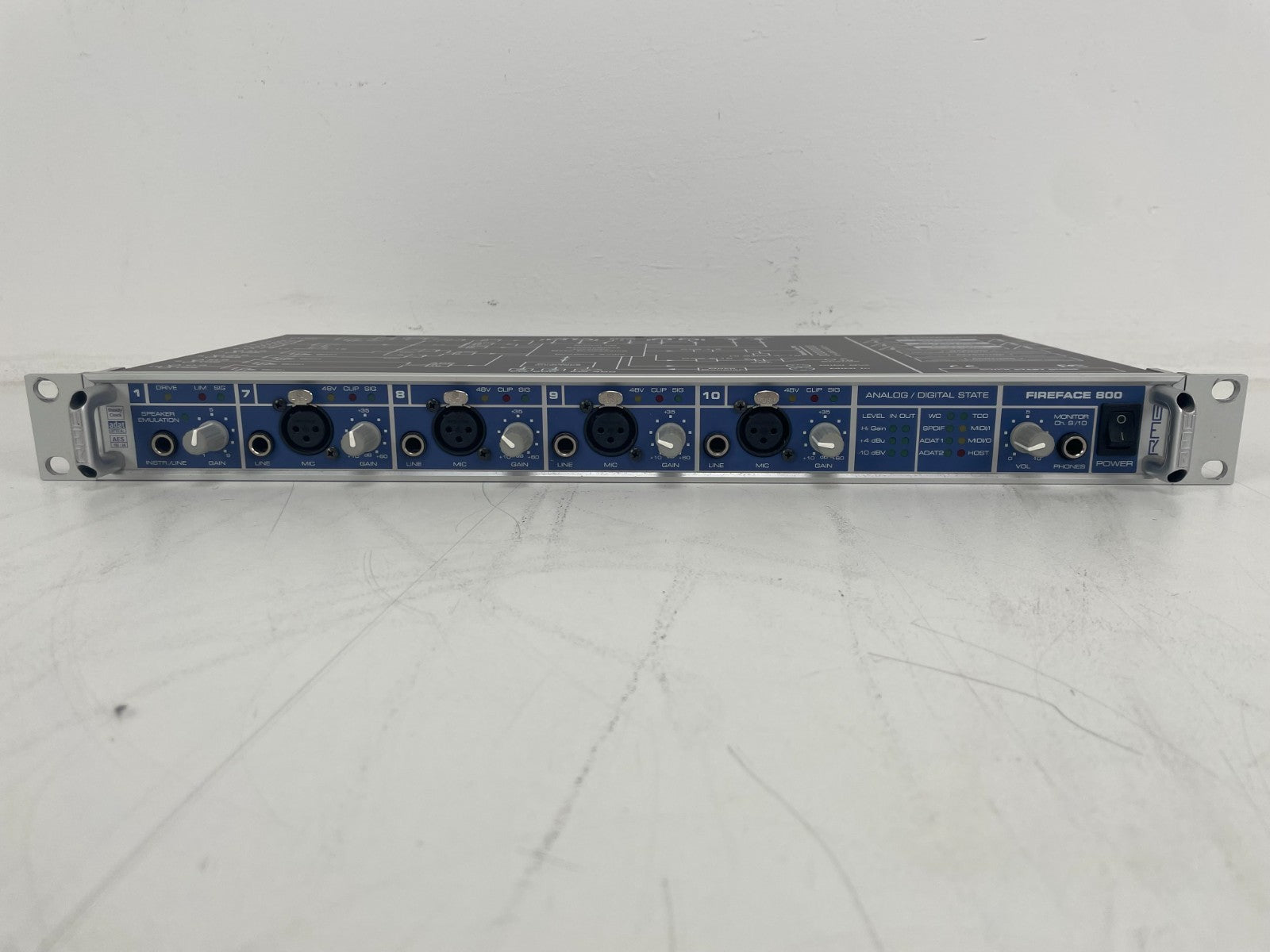 RME Fireface 800 Audio Interface – Professional Firewire Studio Interface