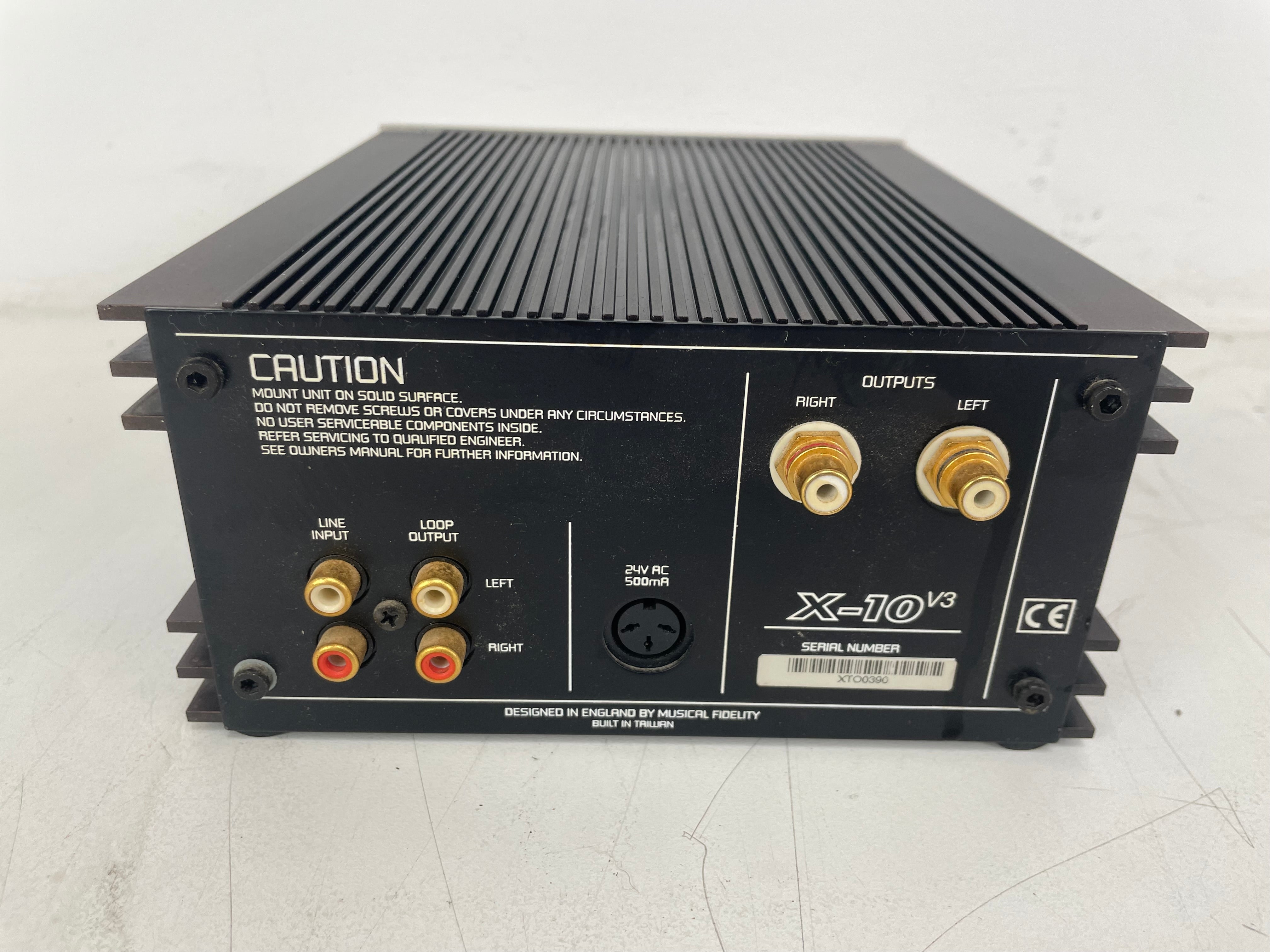 Musical Fidelity - X-10 V3 - Tube Buffer