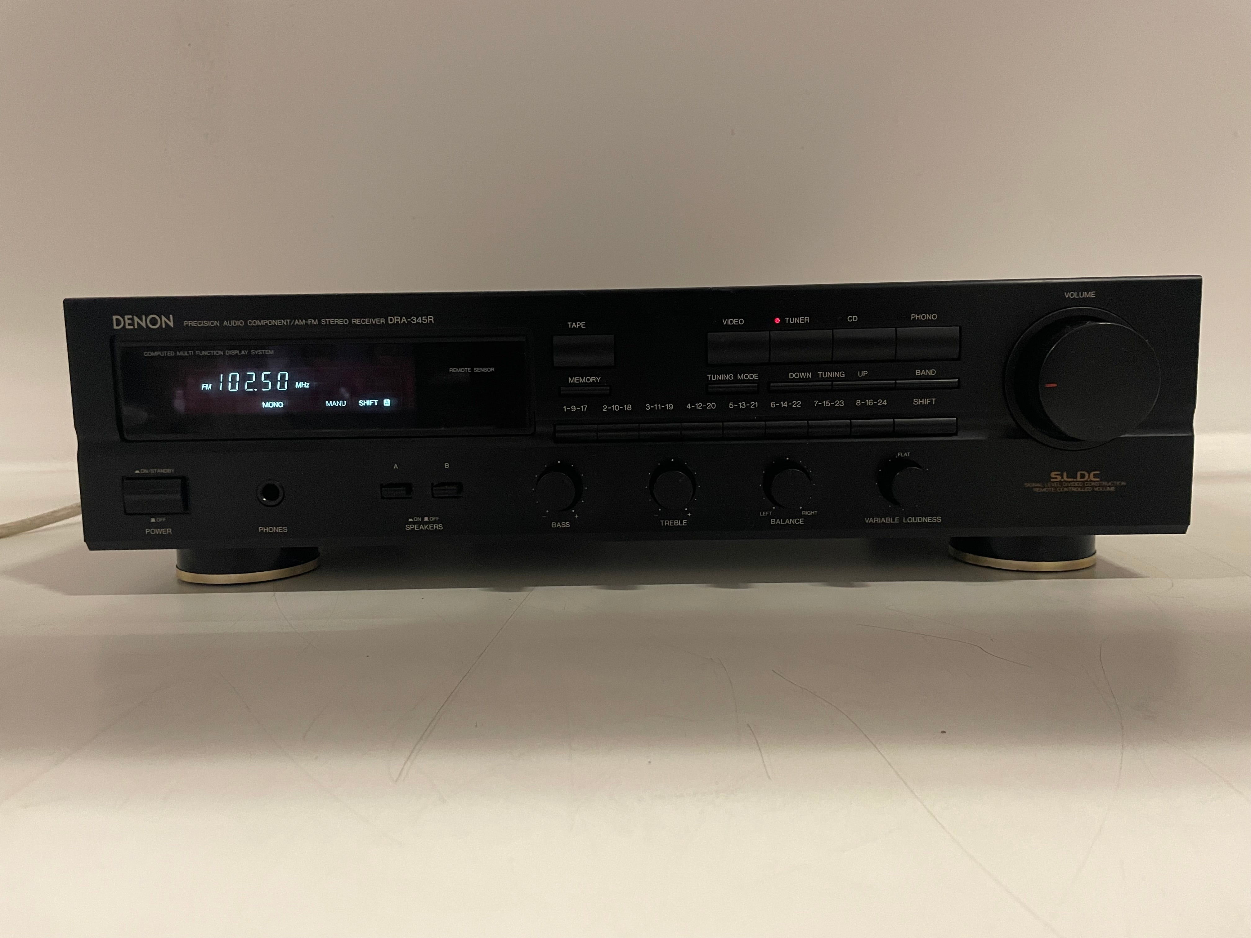 Denon - DRA-345R - AM-FM Stereo Receiver