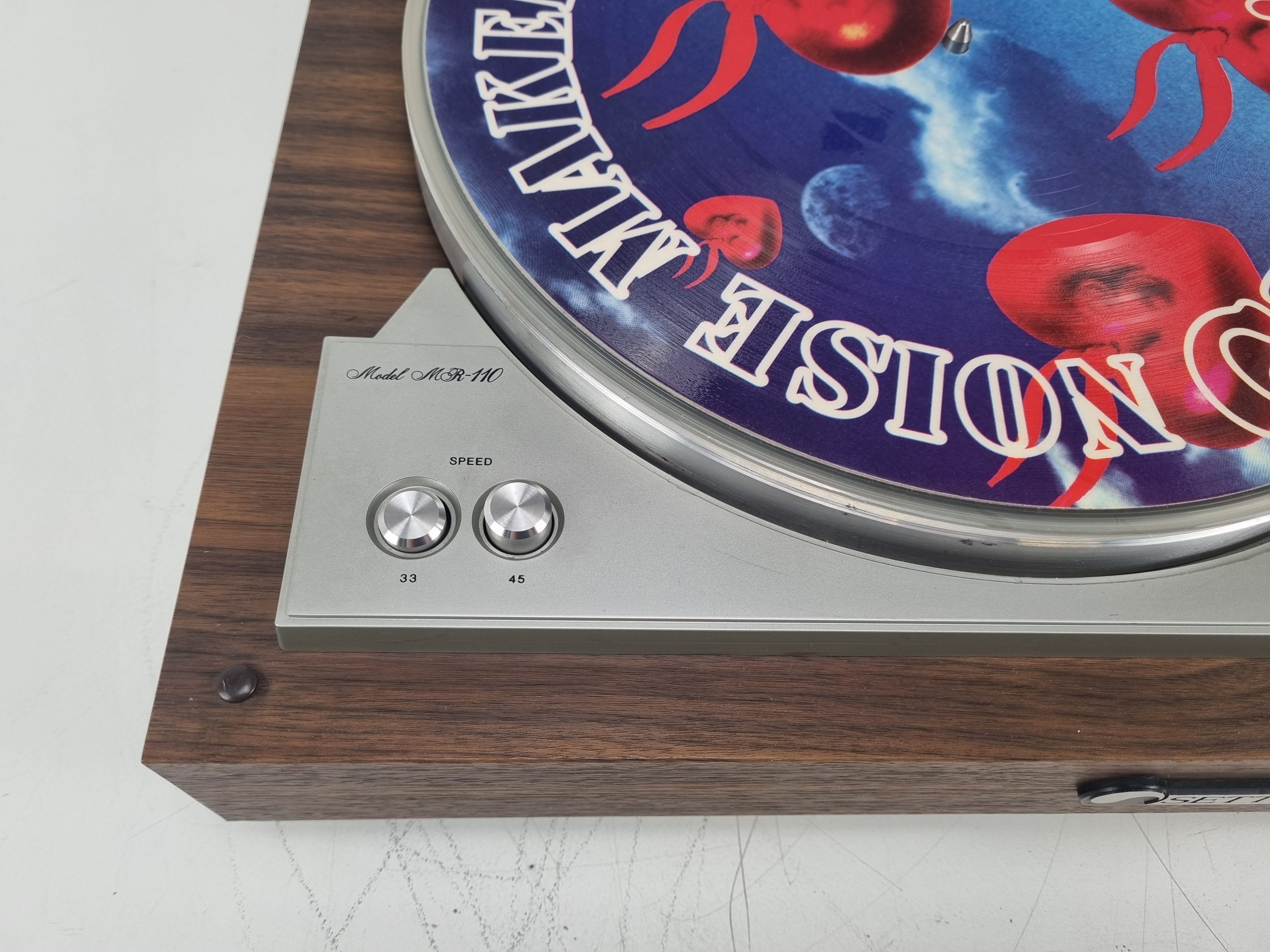 Setton - MR-110 Turntable - Belt Drive - New Belts - New Stylus - Rare
