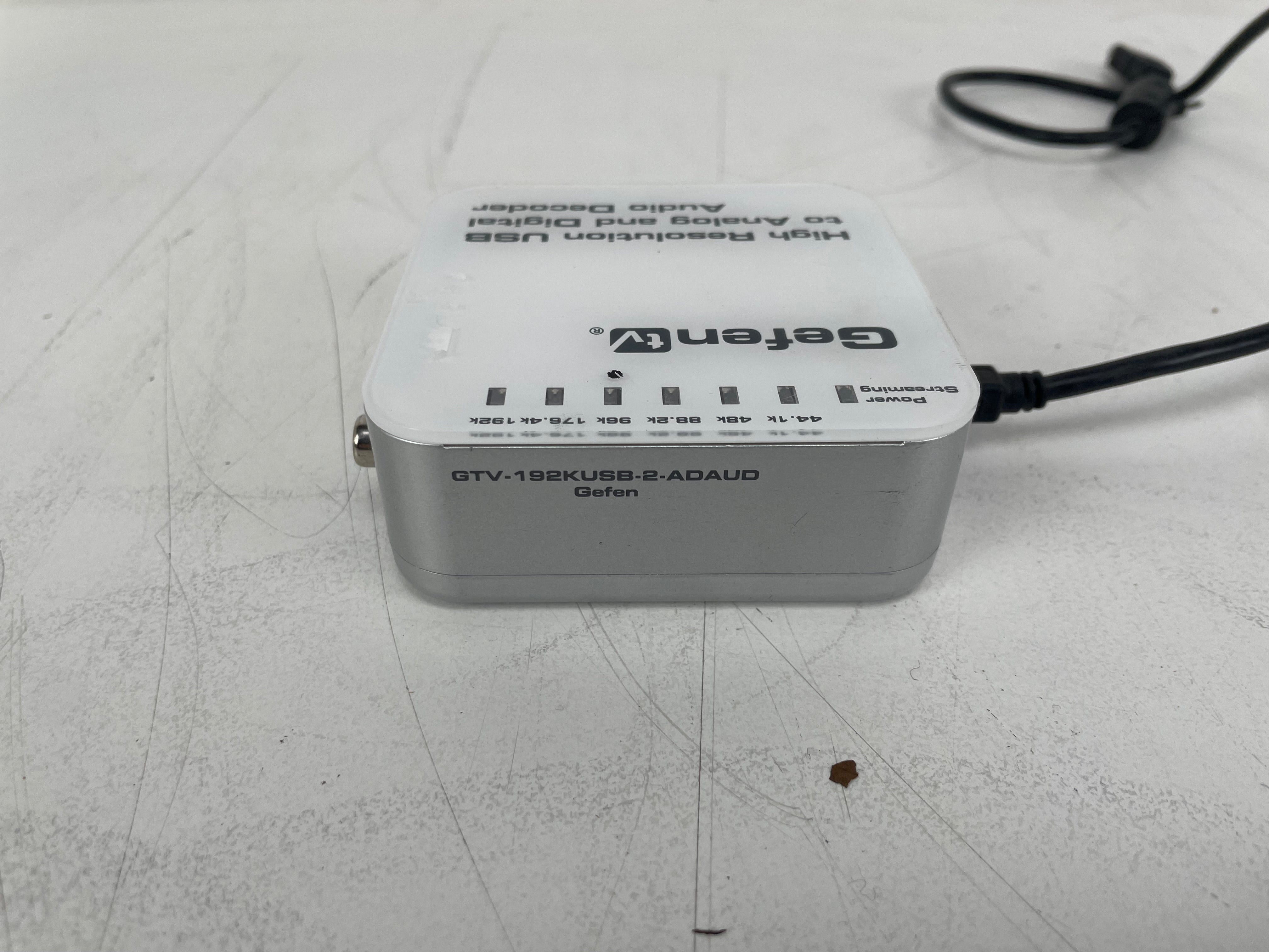 GefenTV - GTV-192KUSB-2-ADAUD - USB to Analog and Digital Audio Decoder