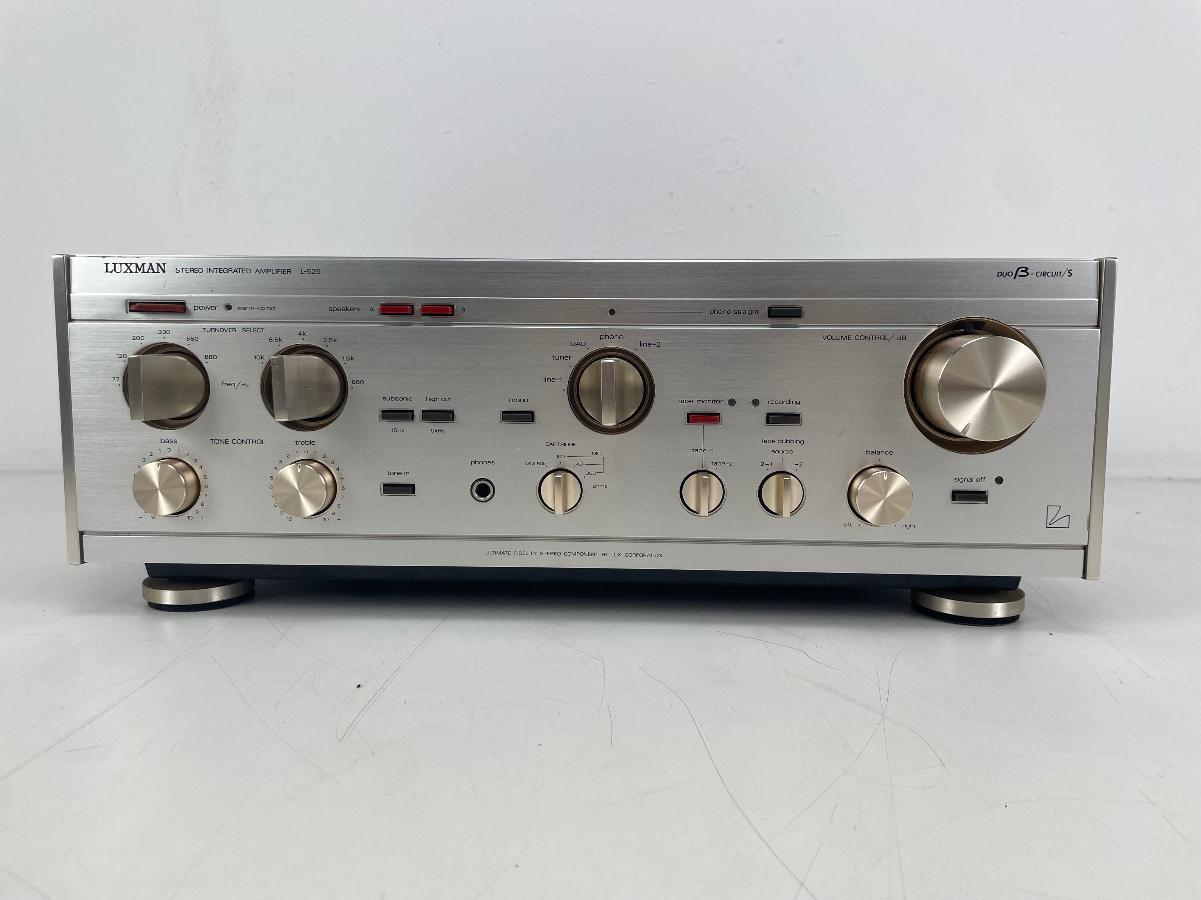 Luxman - L-525 - Integrated Stereo Amplifier - Fully Serviced