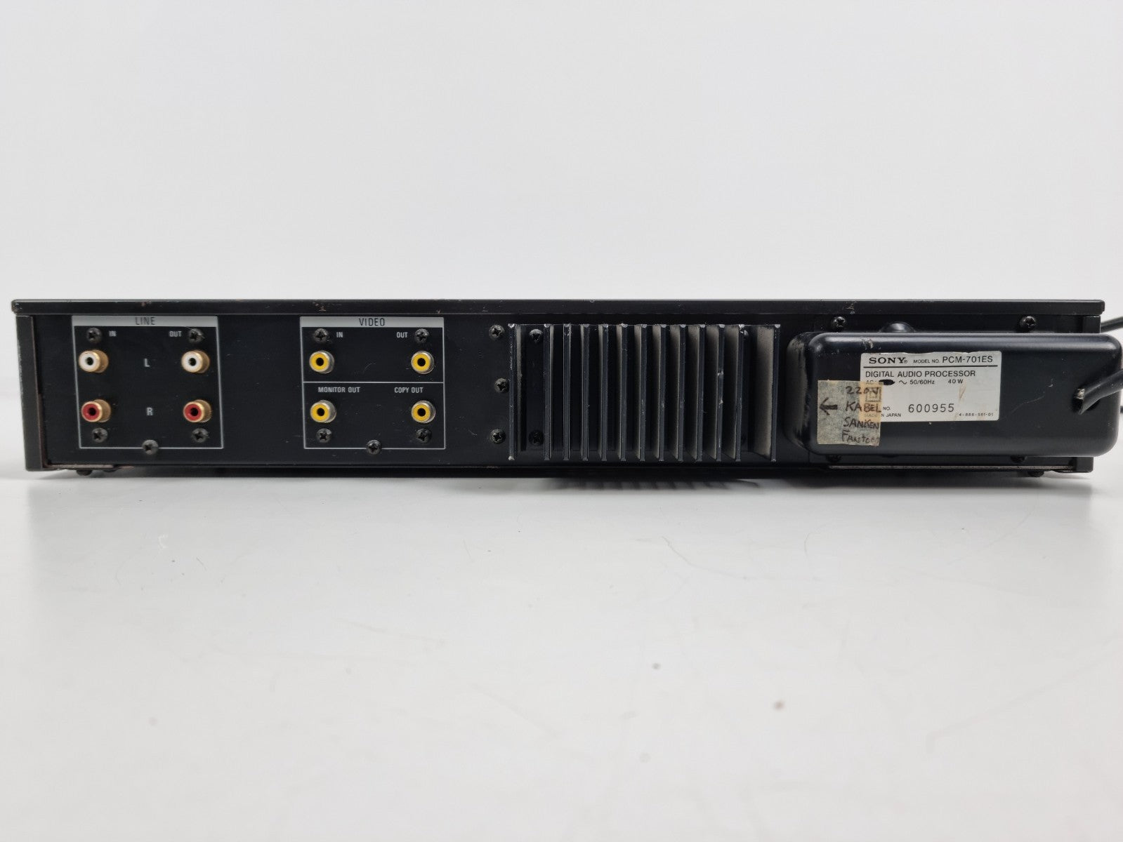 Sony pcm PCM-701ES Digital Audio Processor