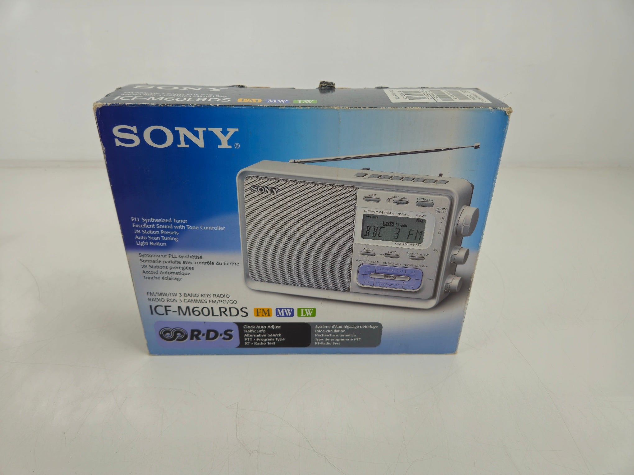 Sony - ICF-M60LRDS - Portable Radio - As New