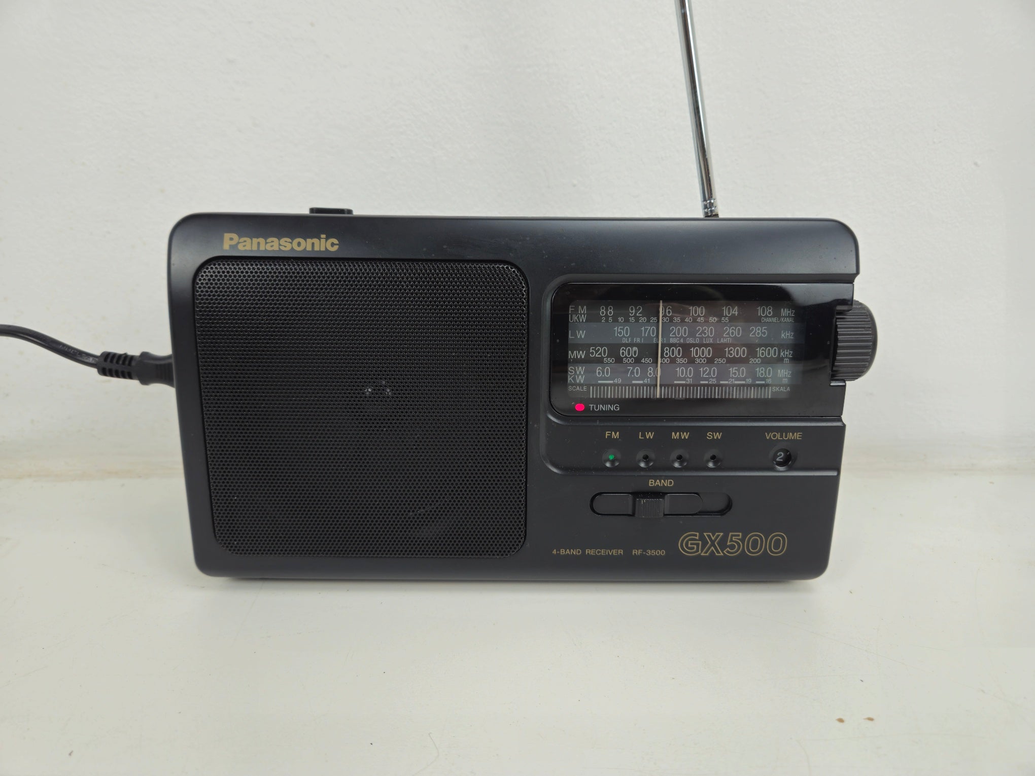 Panasonic - GX500 - FM-LW-MW-SW - Portable Receiver - As New